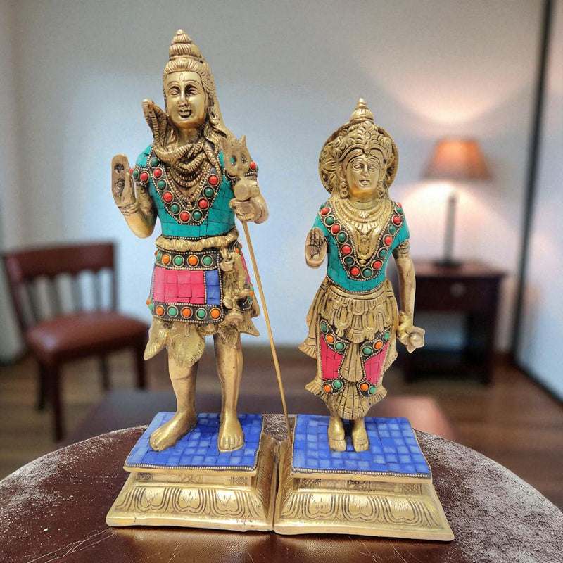 Brass Shiva