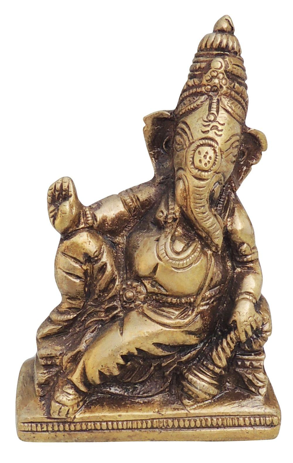 Brass Ganesh — 3.5"