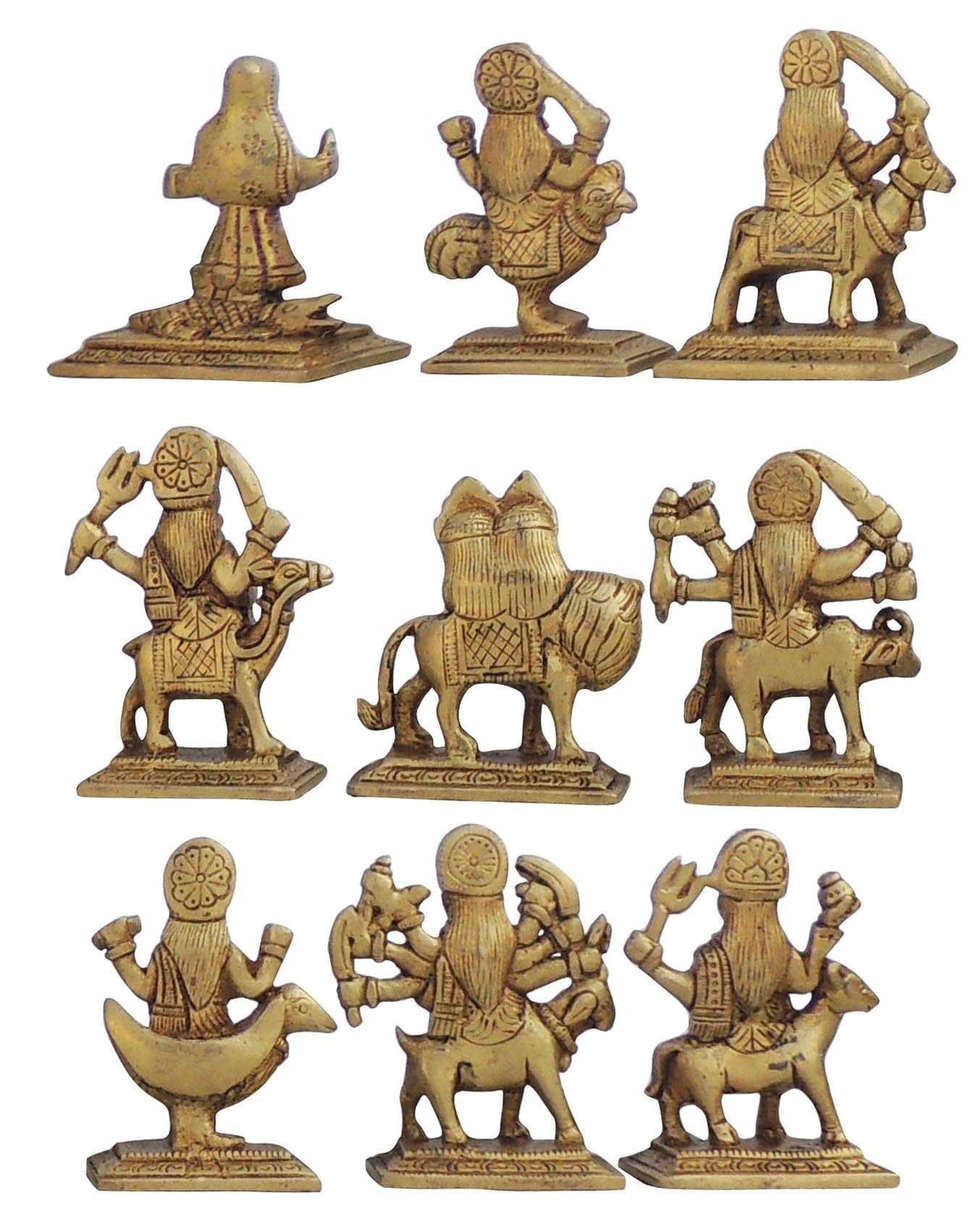 Brass Durga — 3.2"