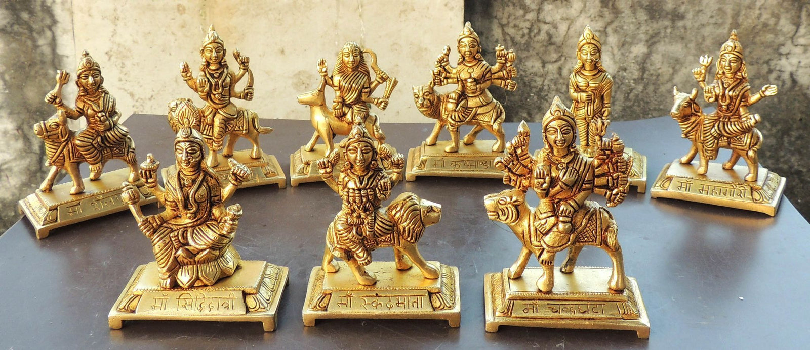 Brass Durga — 5"