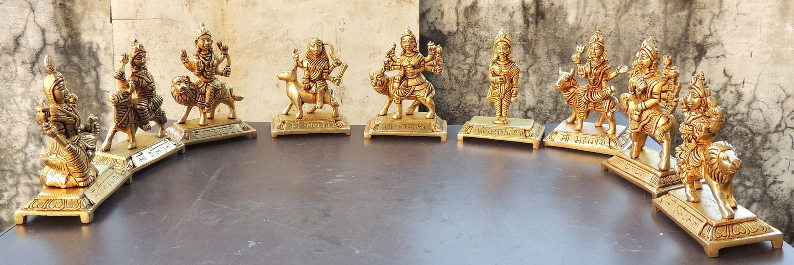 Brass Durga — 5"