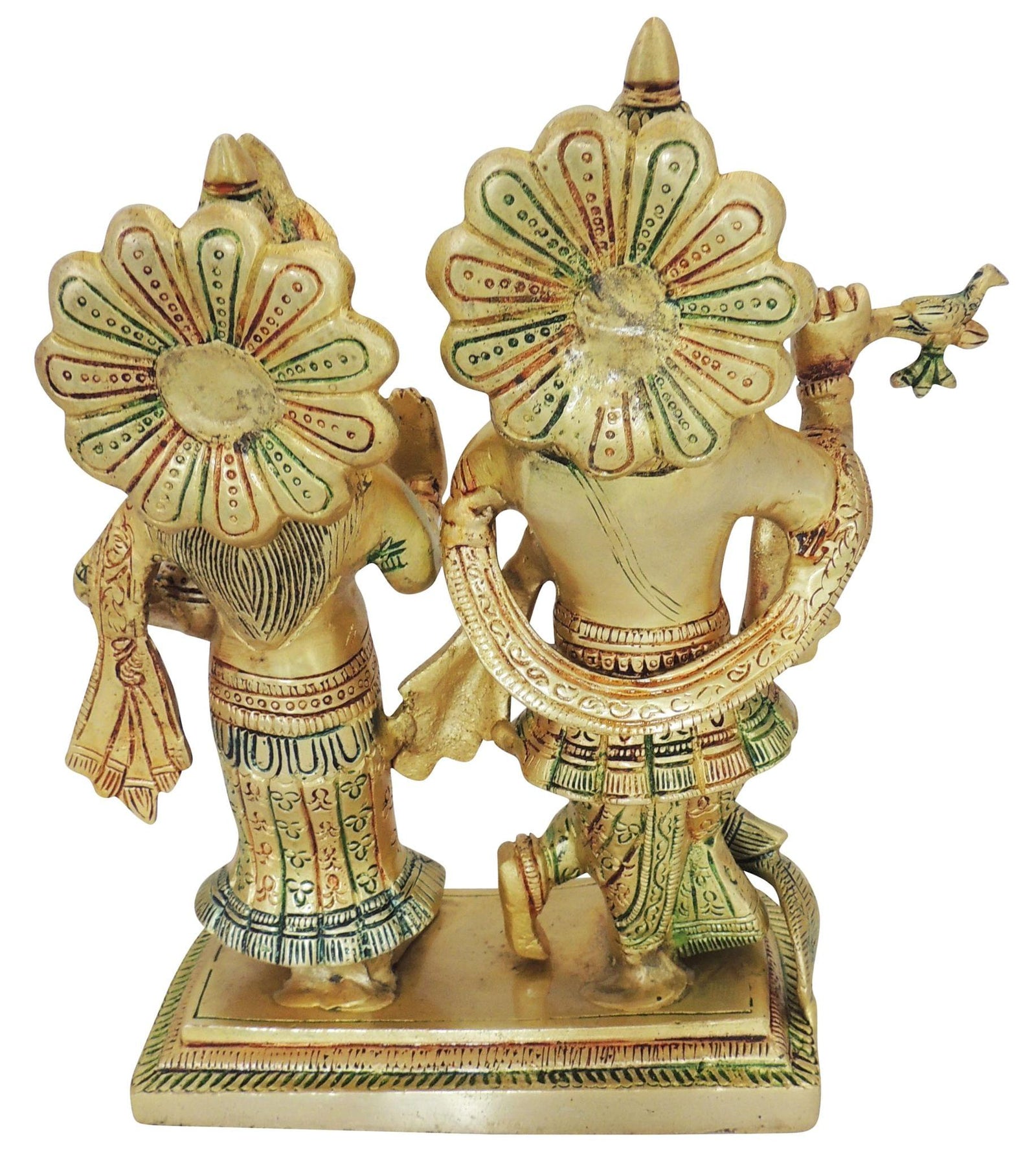 Brass Krishna — 9"