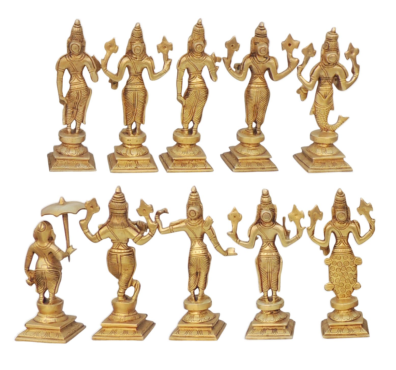 Brass Das Avatar - 4*.2.7*8.7 Inch