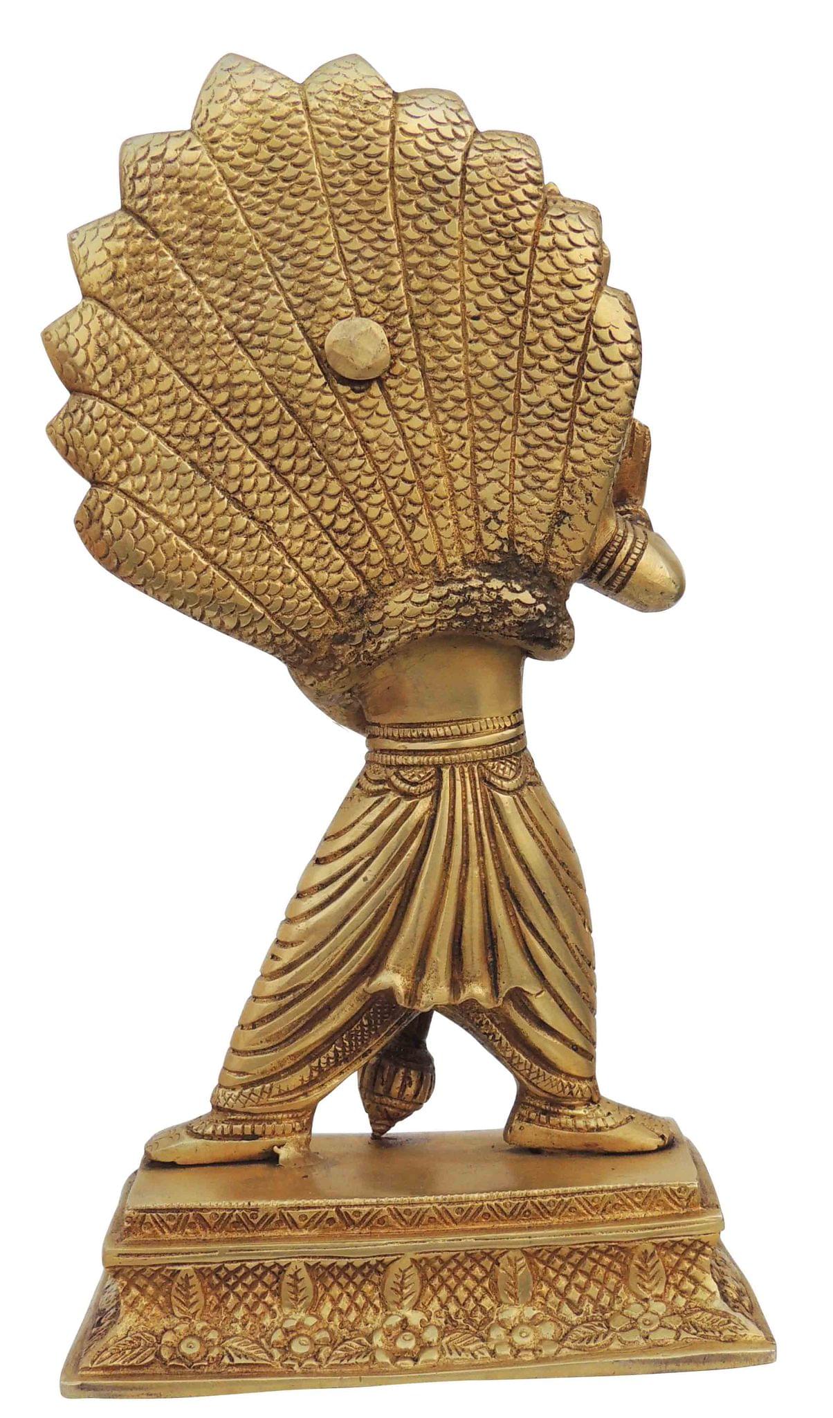Brass Narsingh Bhagwan — 11"