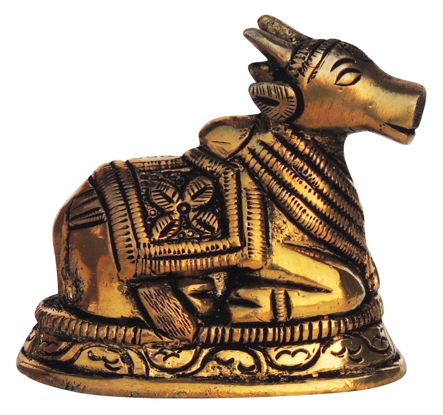 Brass Nandi Medium — 2.3"