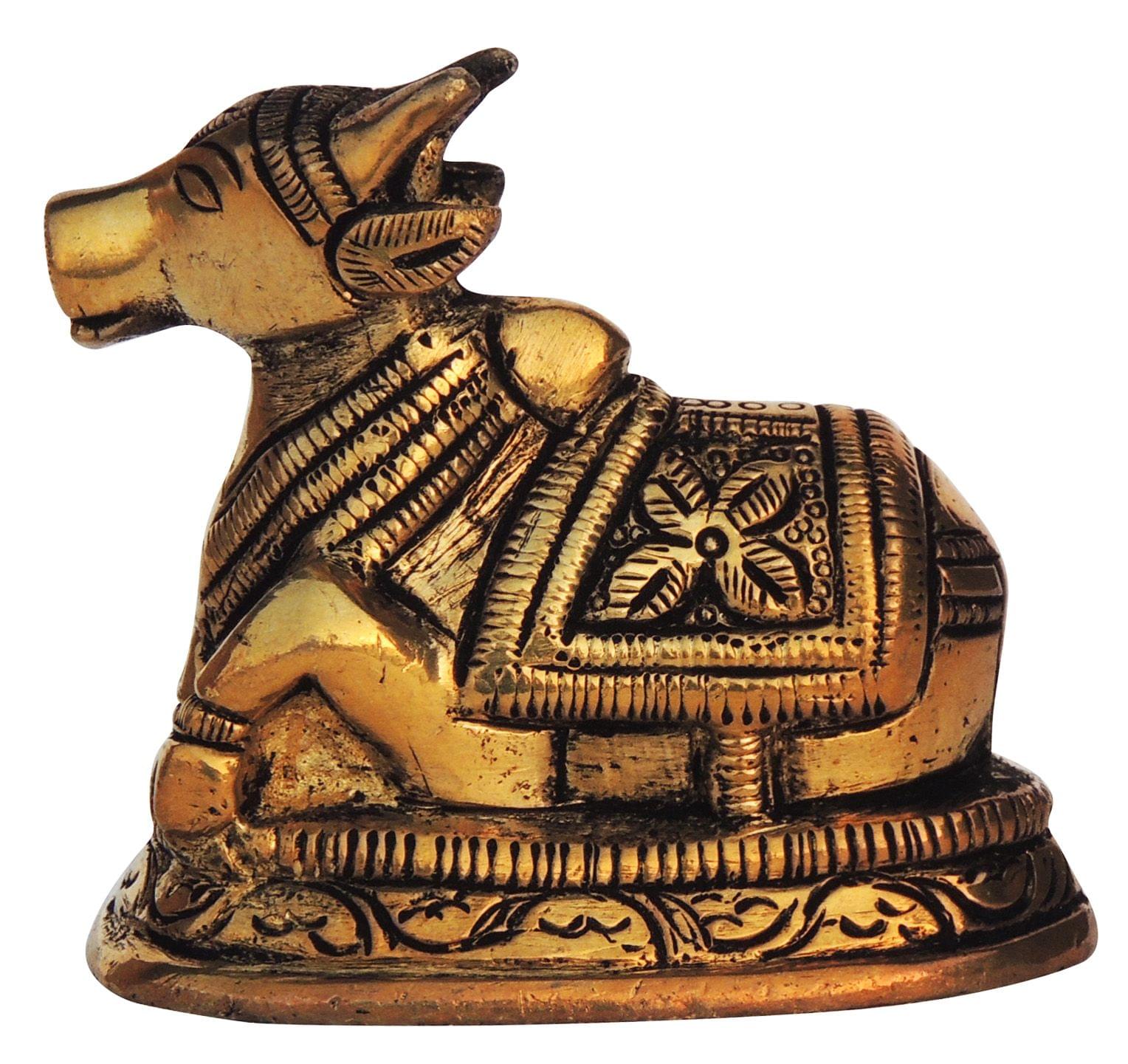 Brass Nandi Medium — 2.3"