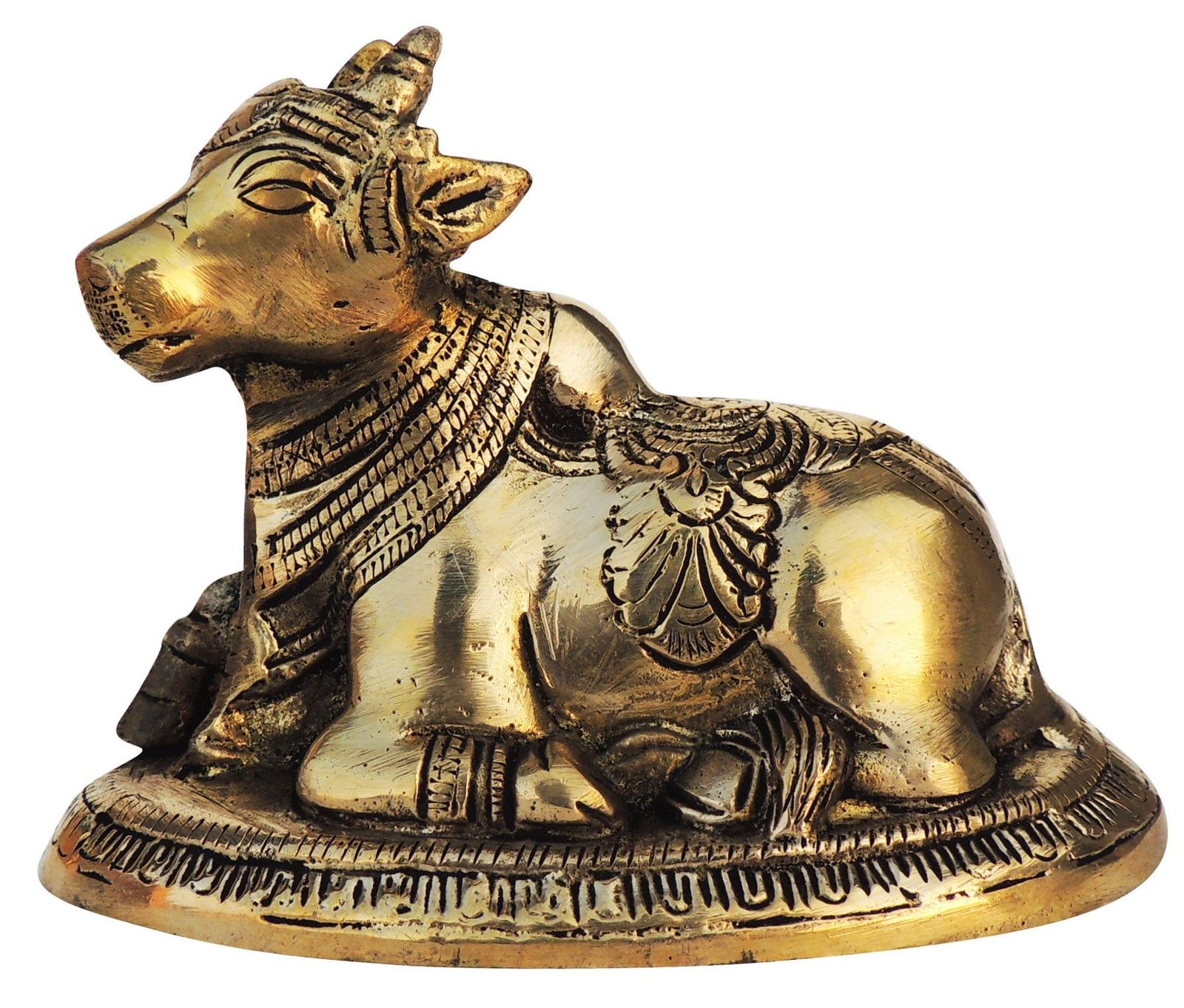 Brass Nandi — 4"