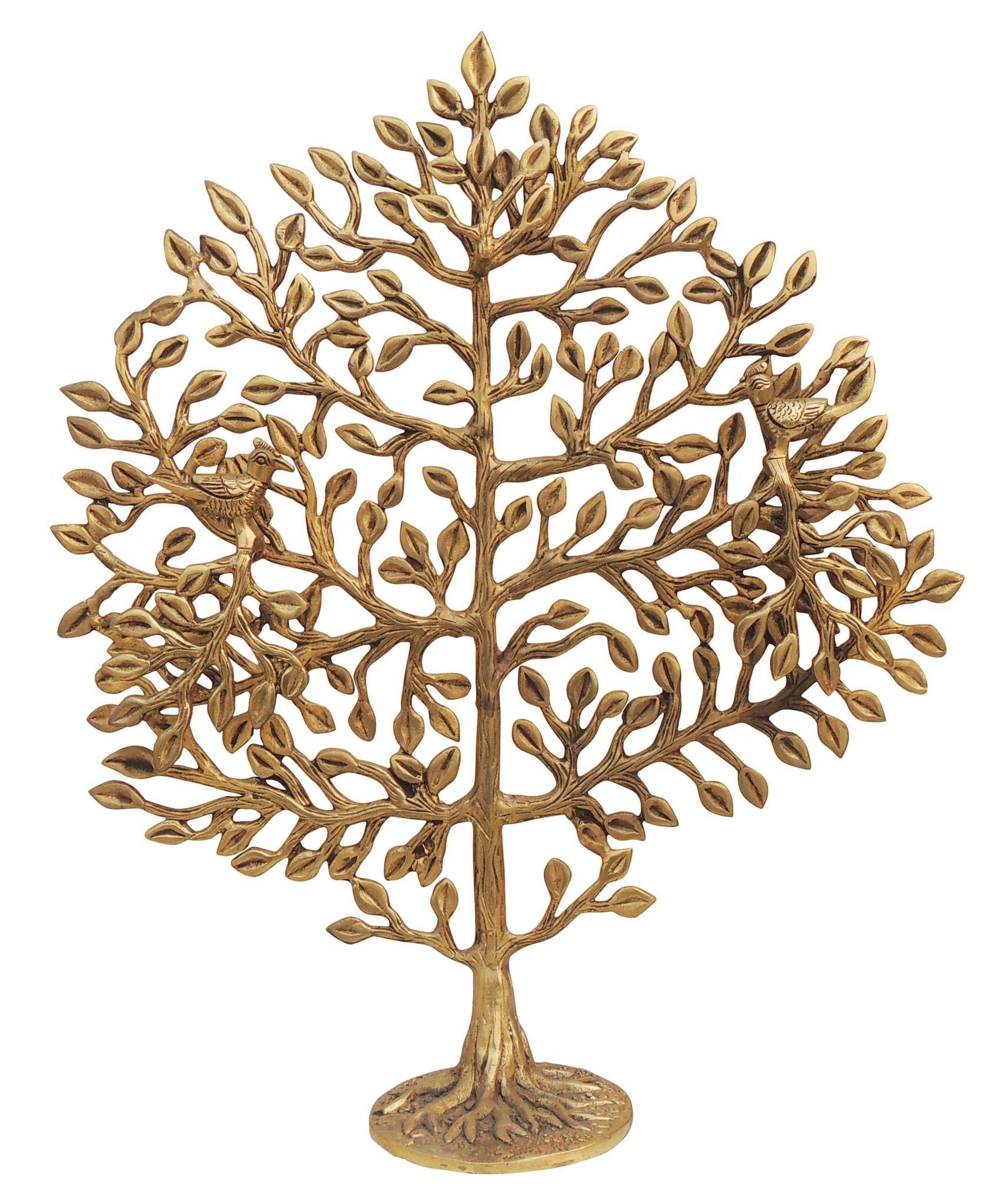 Brass Kalpavriksha Tree Round — 20.5"