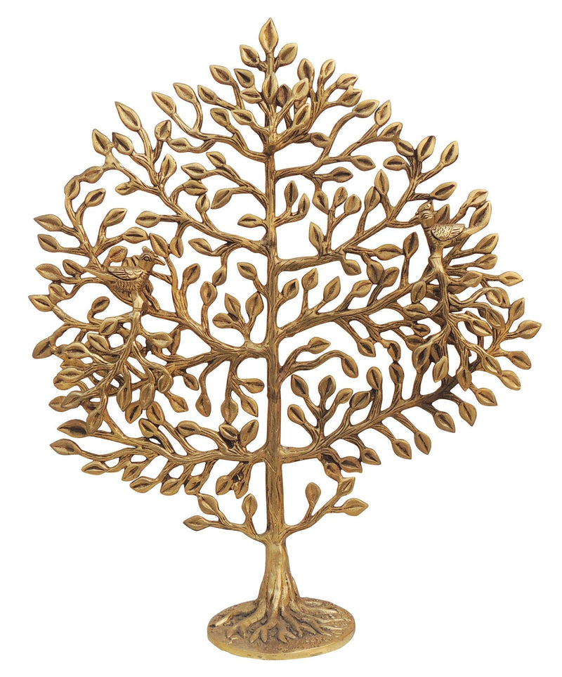 Brass Kalpavriksha Tree Round — 20.5"