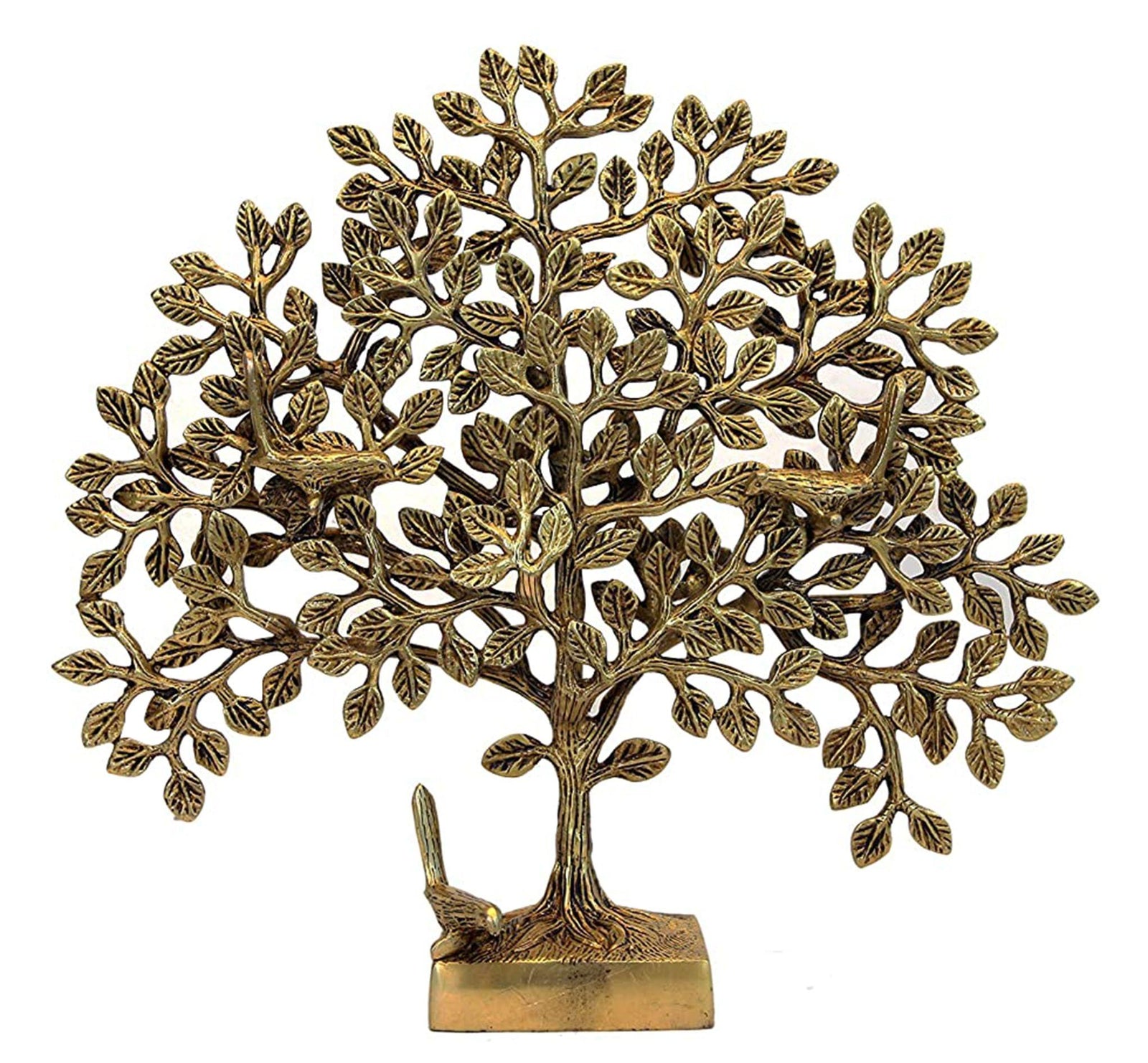 Brass Wall Kalpavriksha Tree — 11.5"