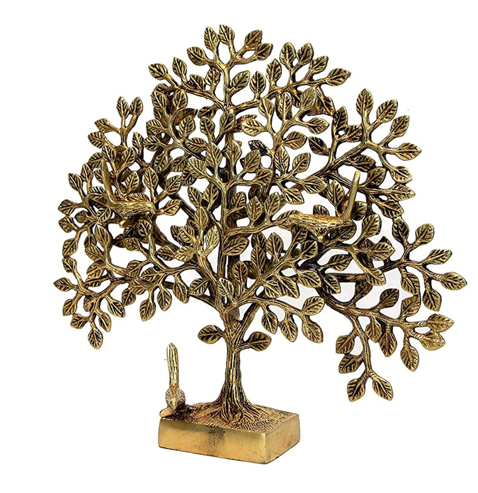 Brass Wall Kalpavriksha Tree — 11.5"