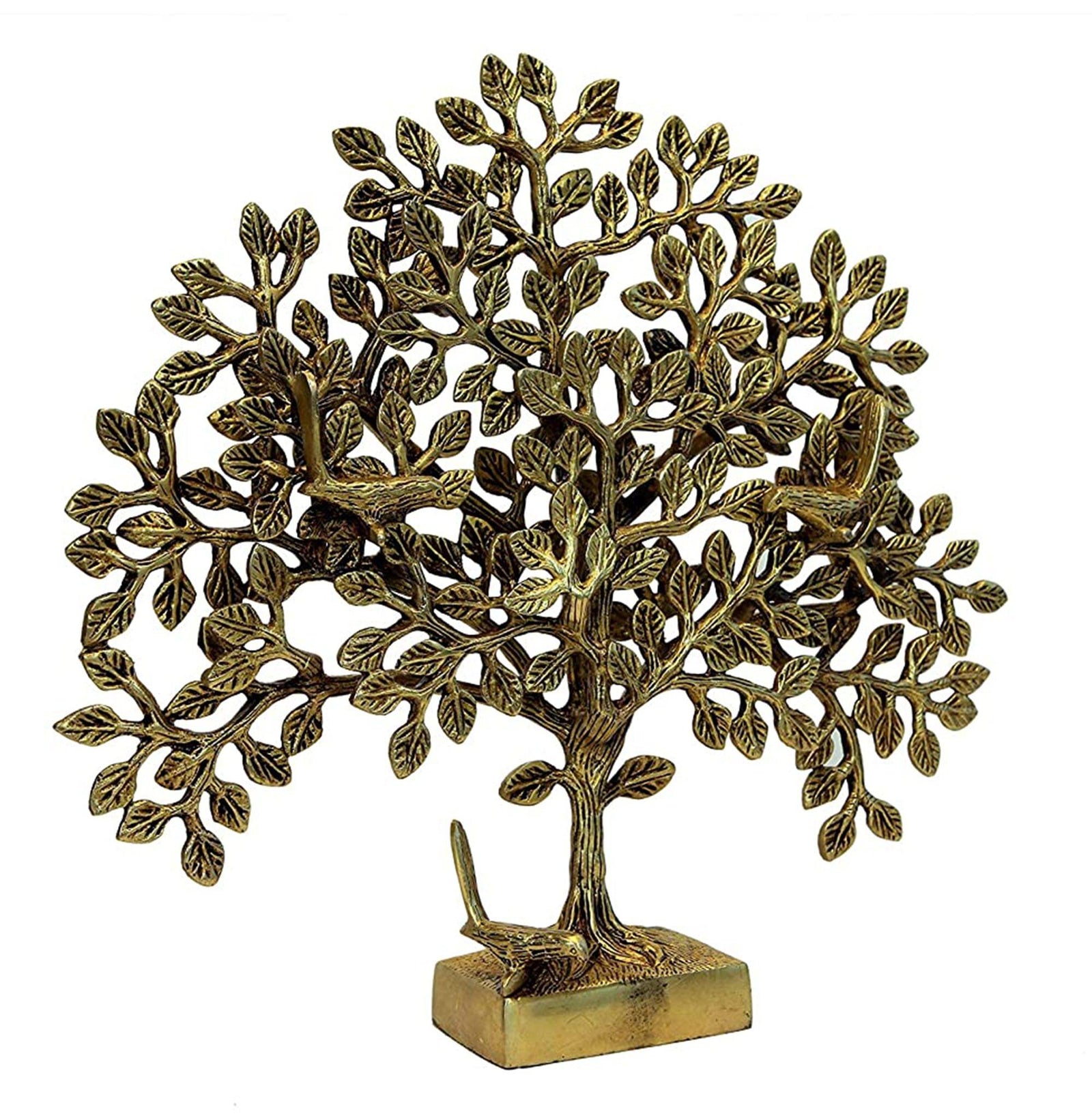 Brass Wall Kalpavriksha Tree — 11.5"