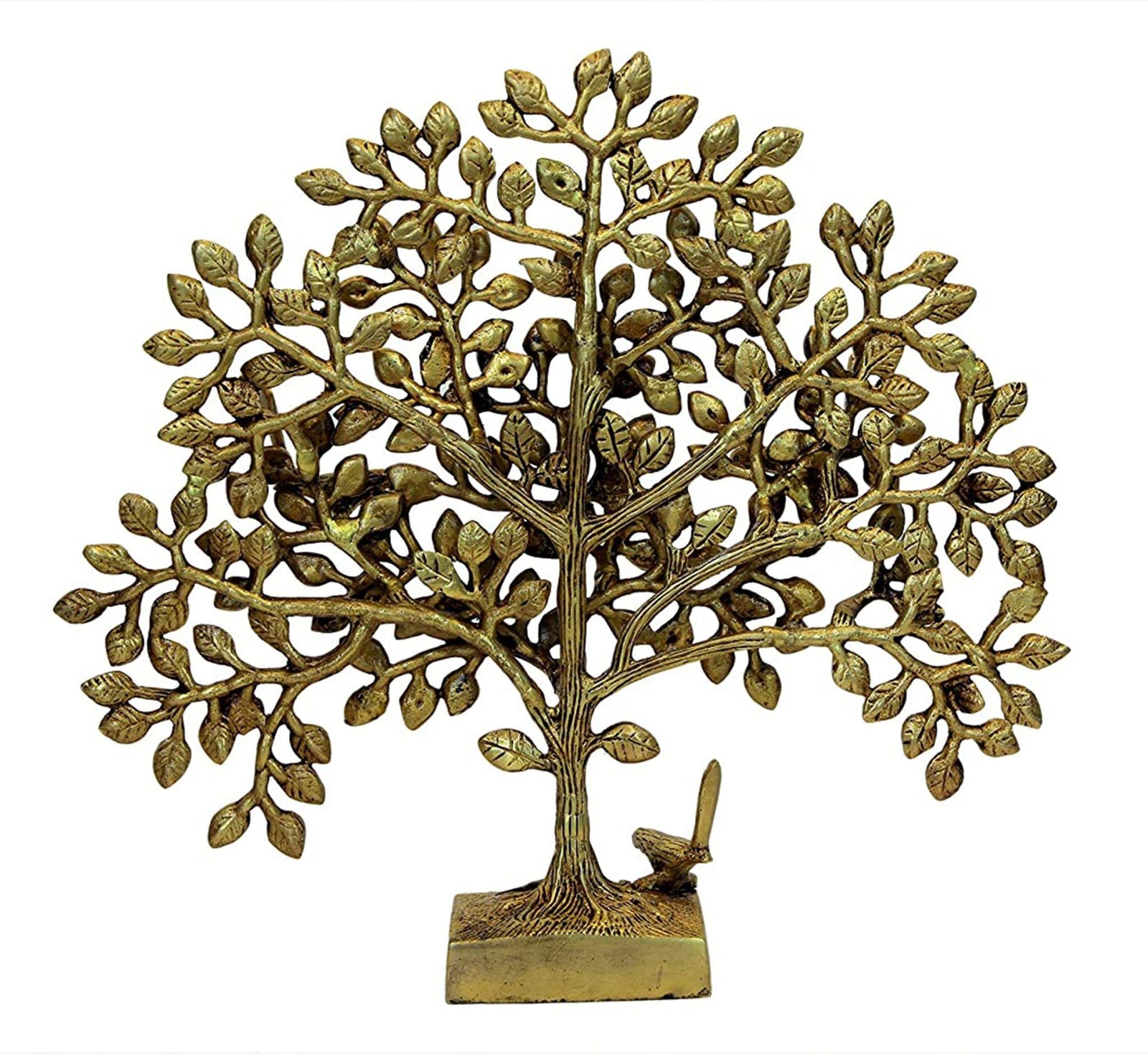 Brass Wall Kalpavriksha Tree — 11.5"