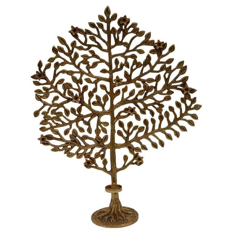 Brass Table Decor Kalpavriksha Tree — 26"