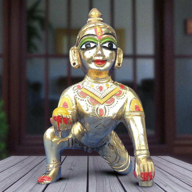 Brass Krishna — 4.5"
