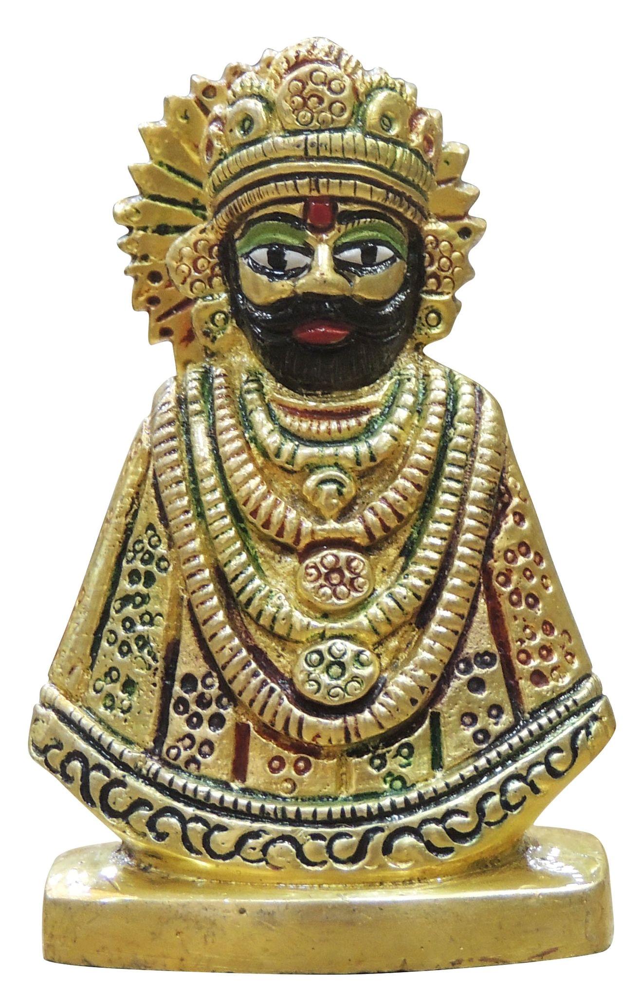 Brass Khatu Shyam — 3.5"