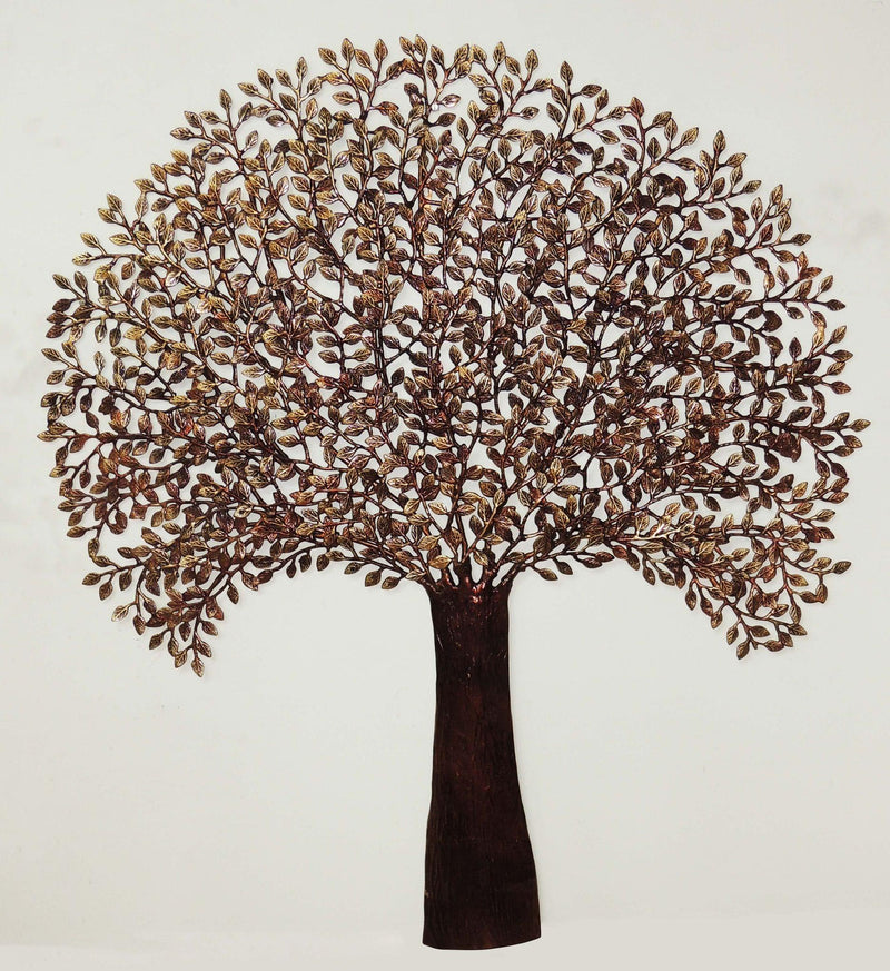 Brass Wall Kalpavriksha Tree — 45"