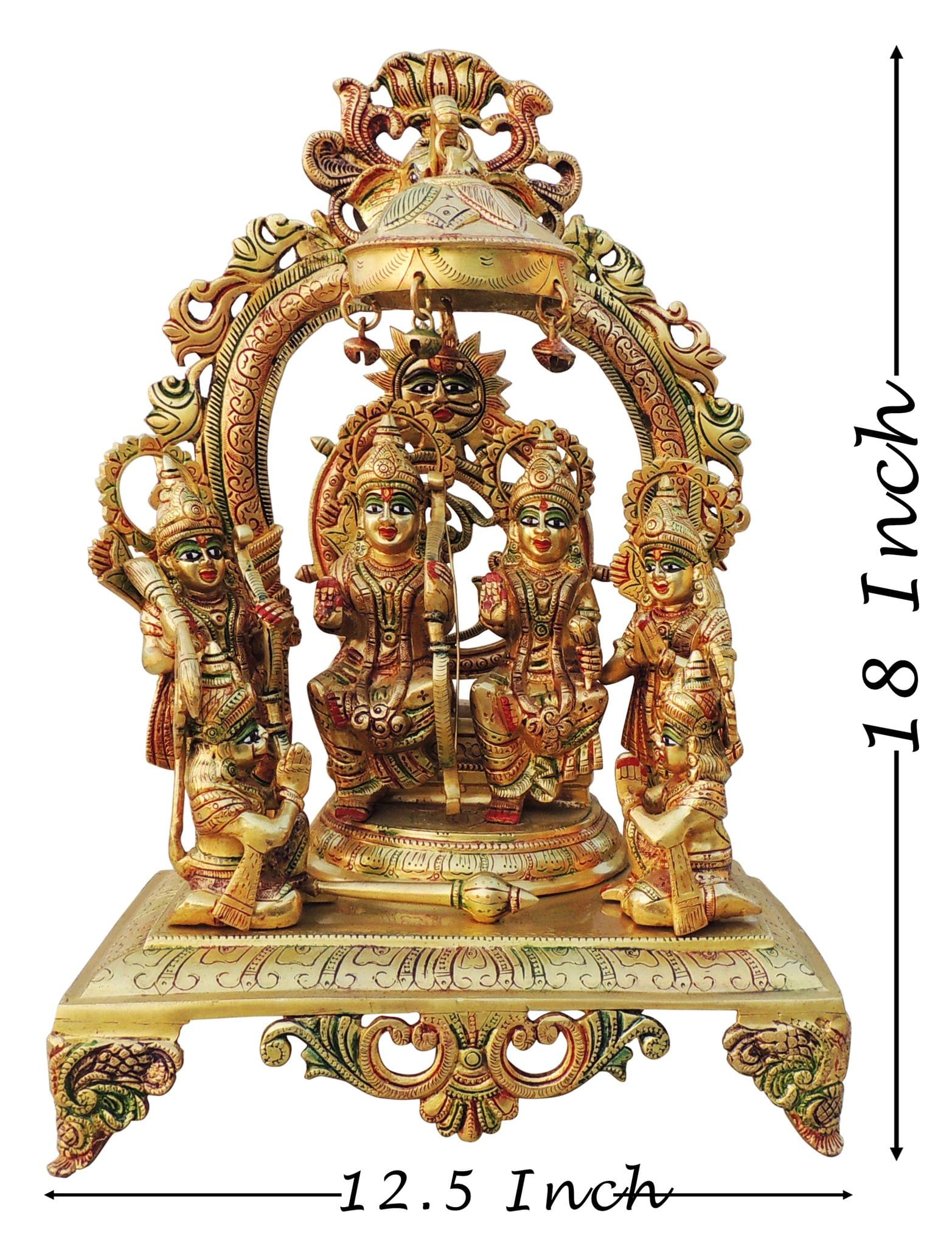 Brass Ram Darbar — 18"