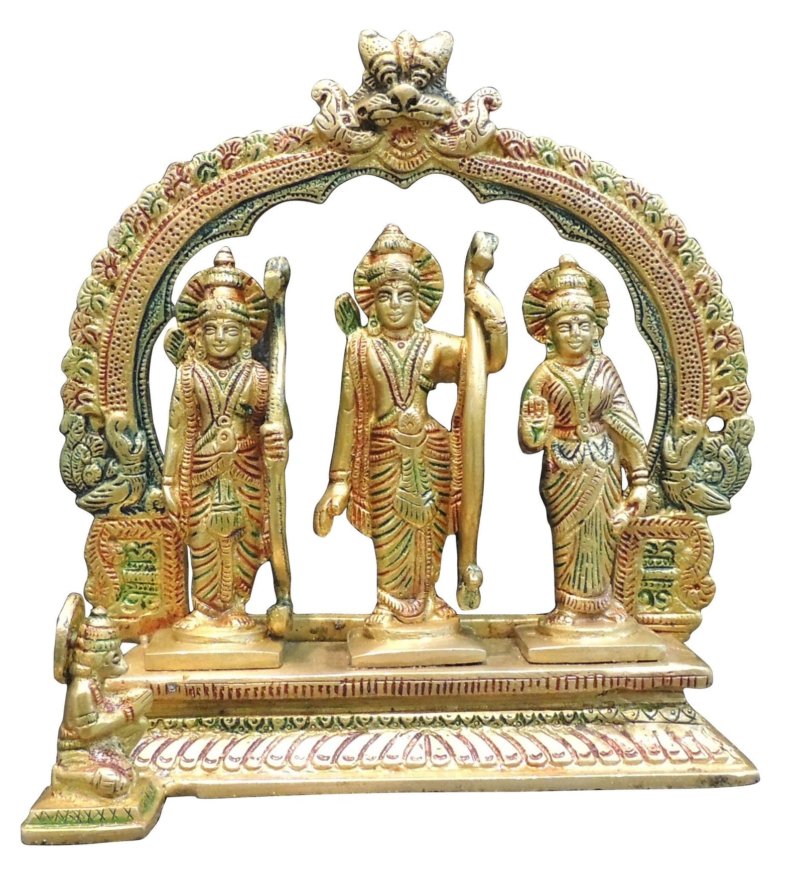 Brass Ram Darbar — 9.5"