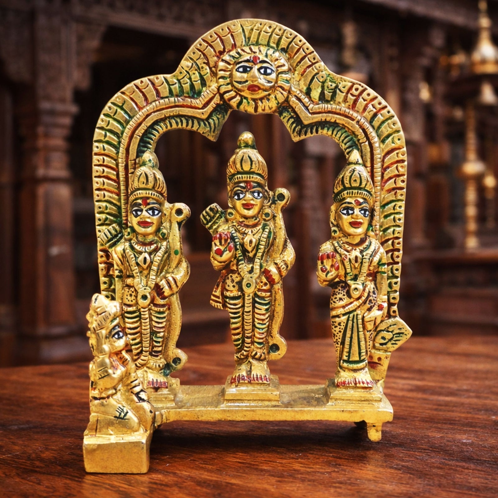 Brass Ram Darbar — 5"