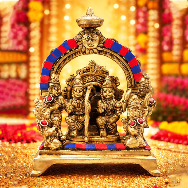 Brass Ram Darbar — 7"
