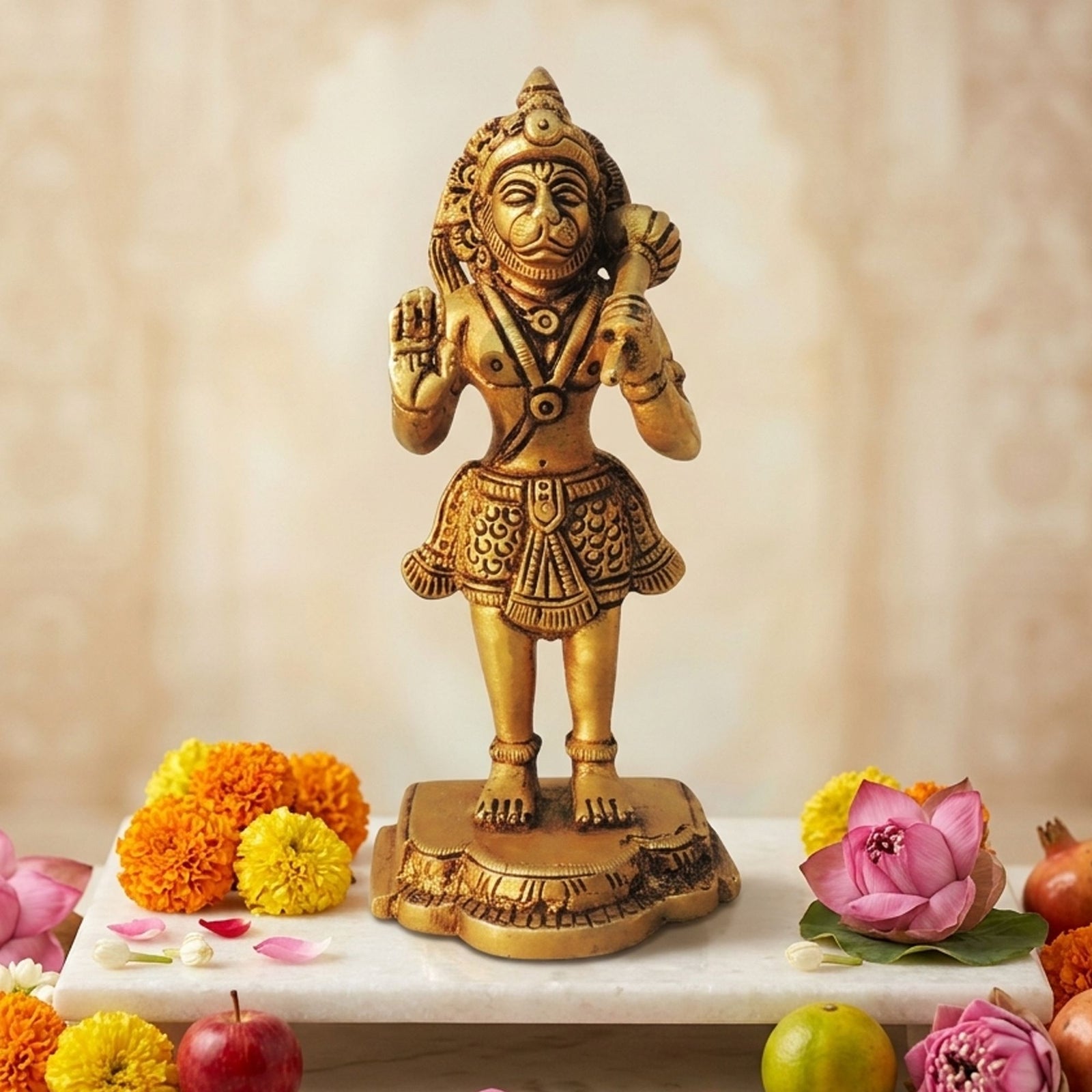 Brass Hanuman — 5"