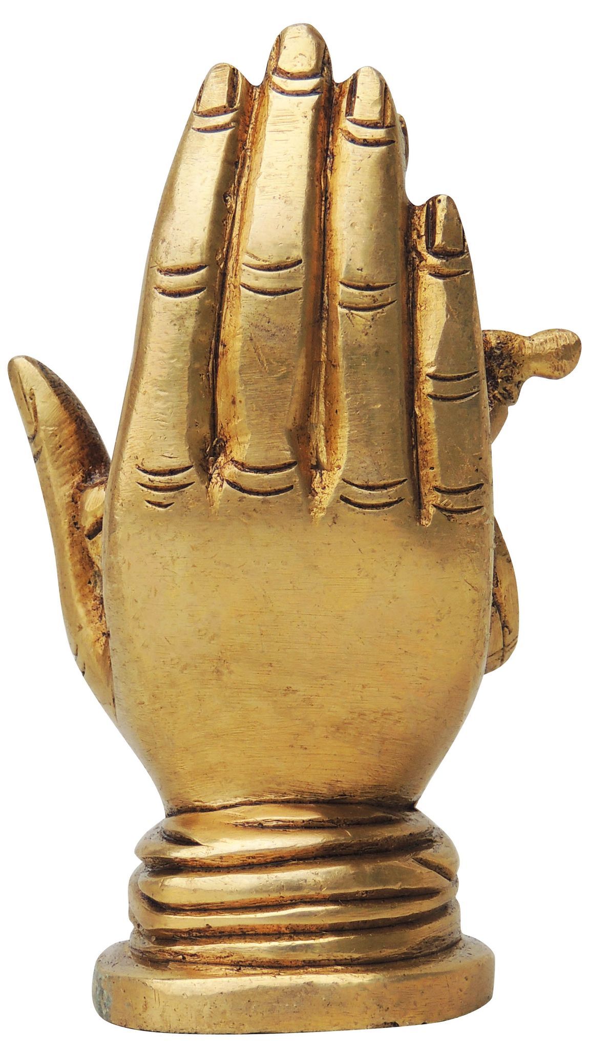 Brass Radha-Krishna — 4"