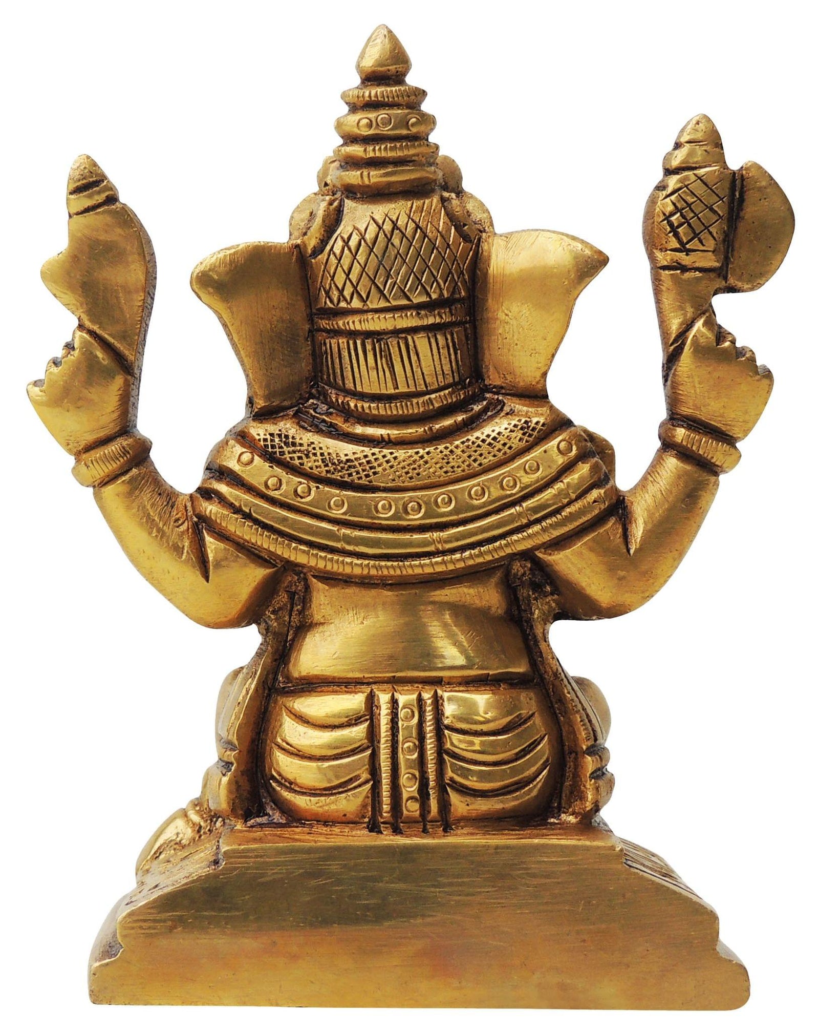 Brass Ganesh — 4"