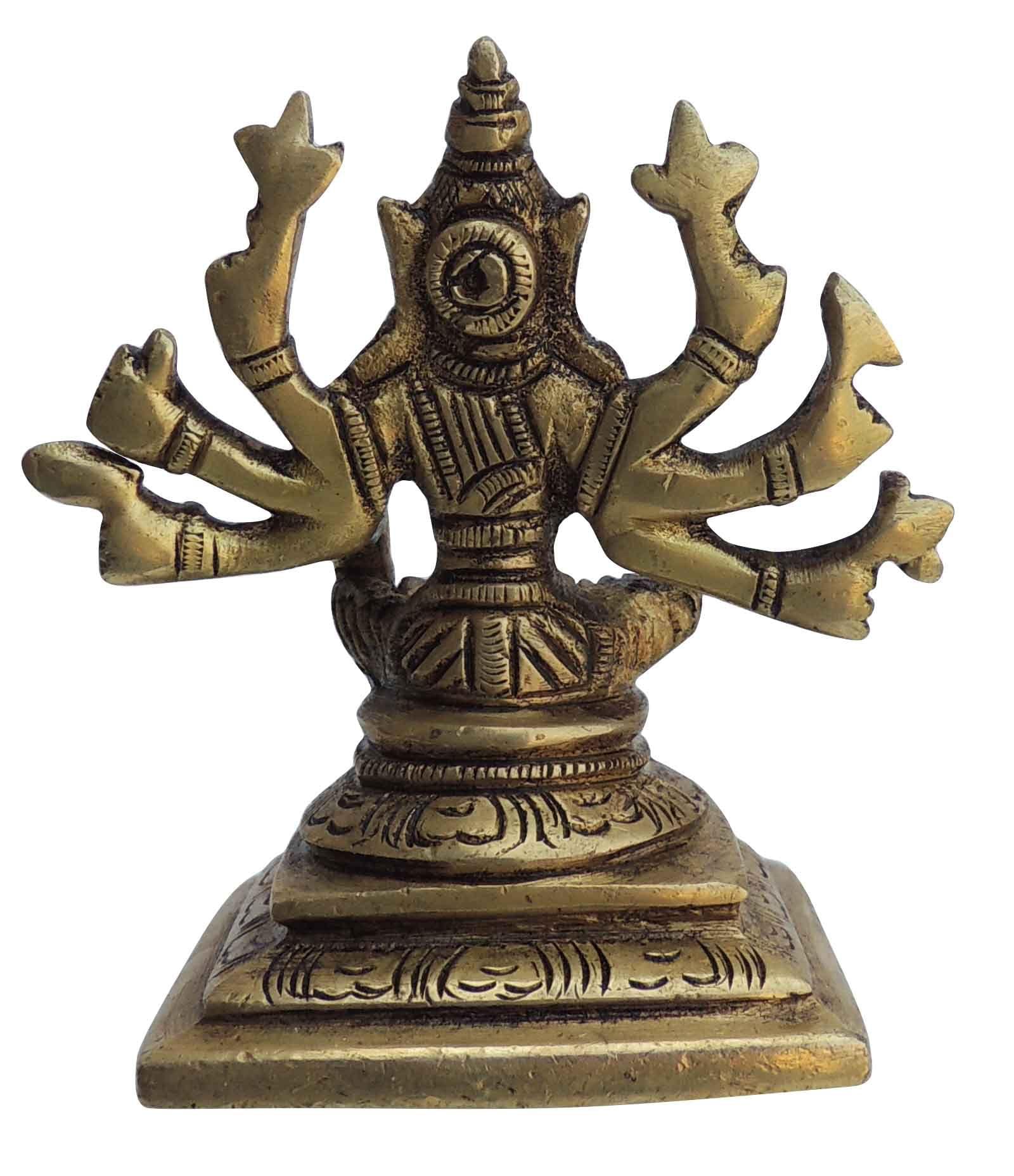 Brass Varha Avatar — 3.5"
