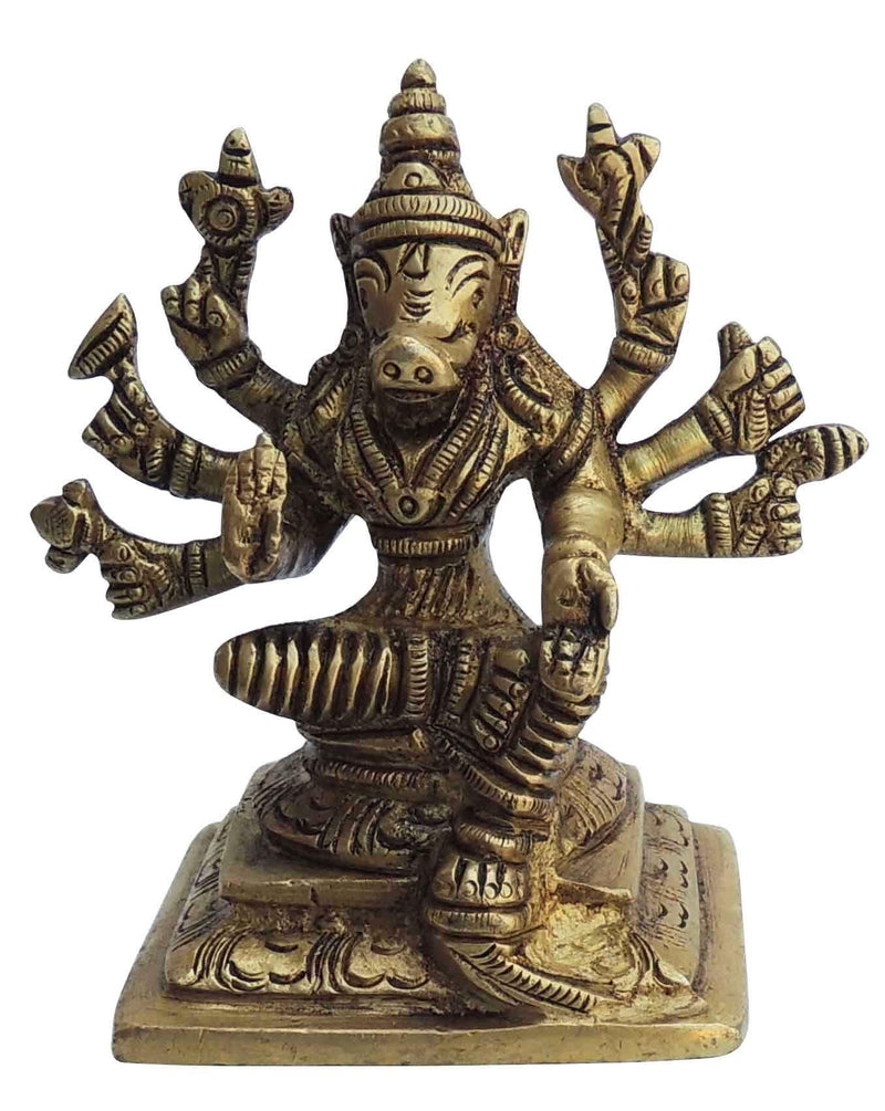 Brass Varha Avatar — 3.5"