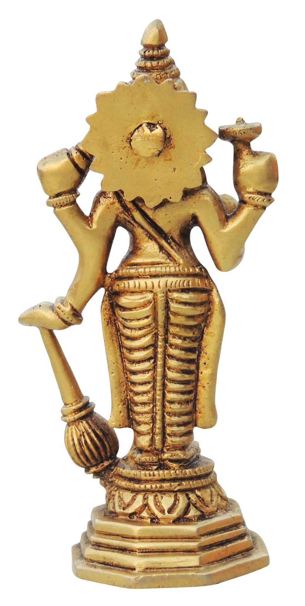Brass Vishnu — 5.5"