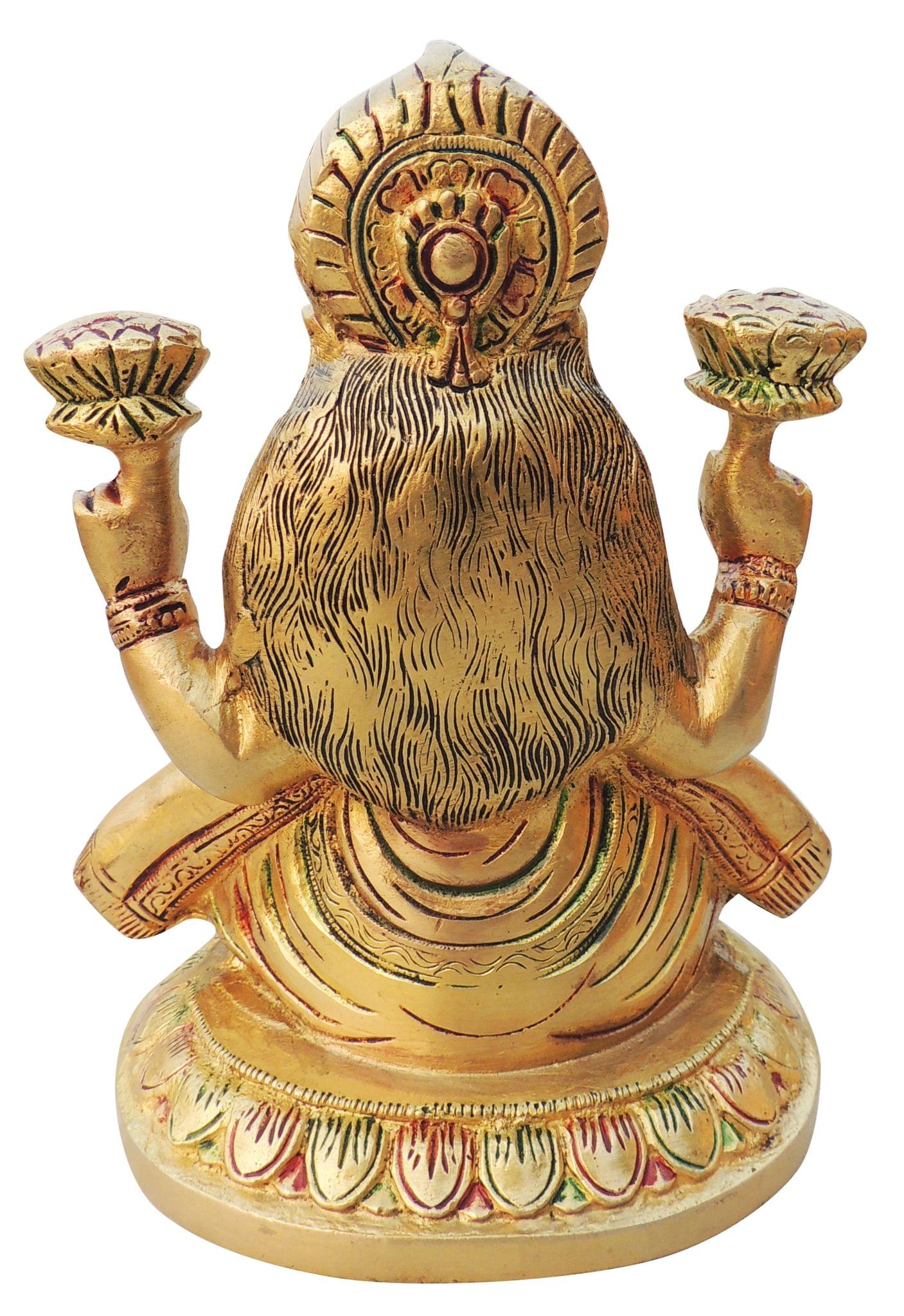 Brass Lakshmi — 8"