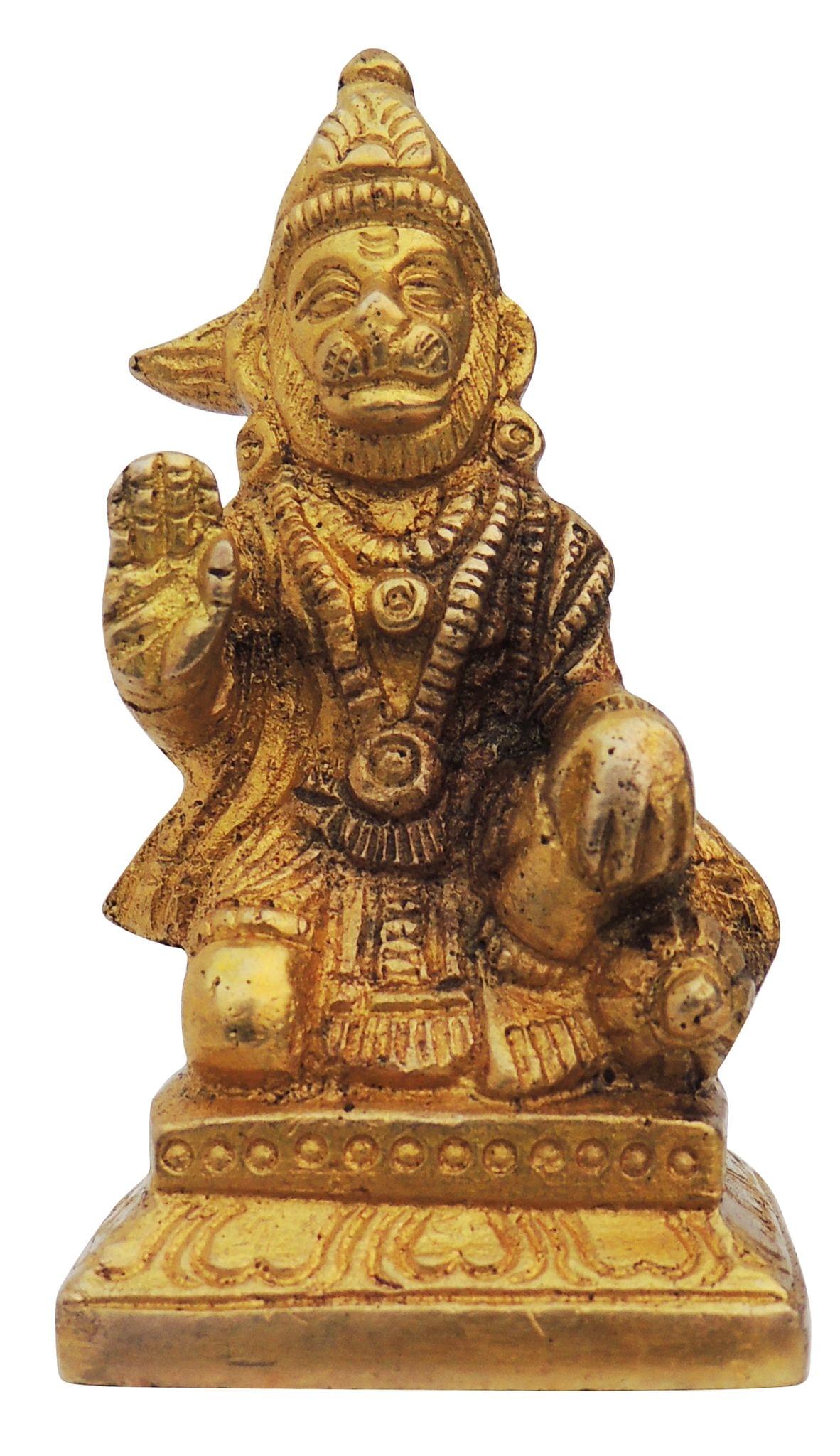 Brass Hanuman — 2.5"