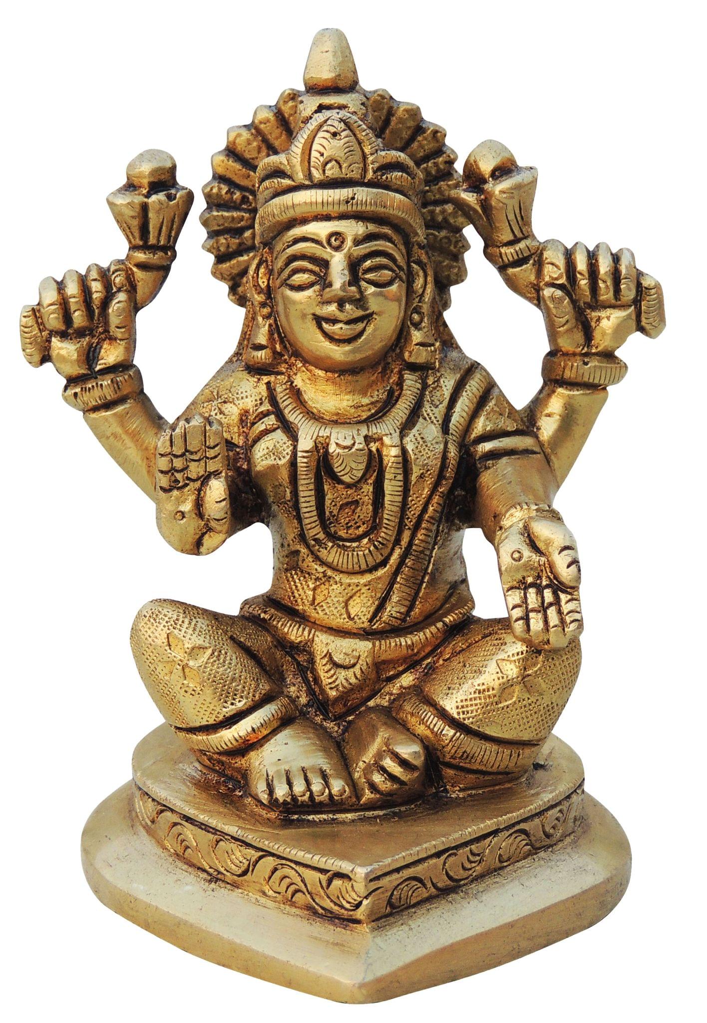 Brass Lakshmi — 4"
