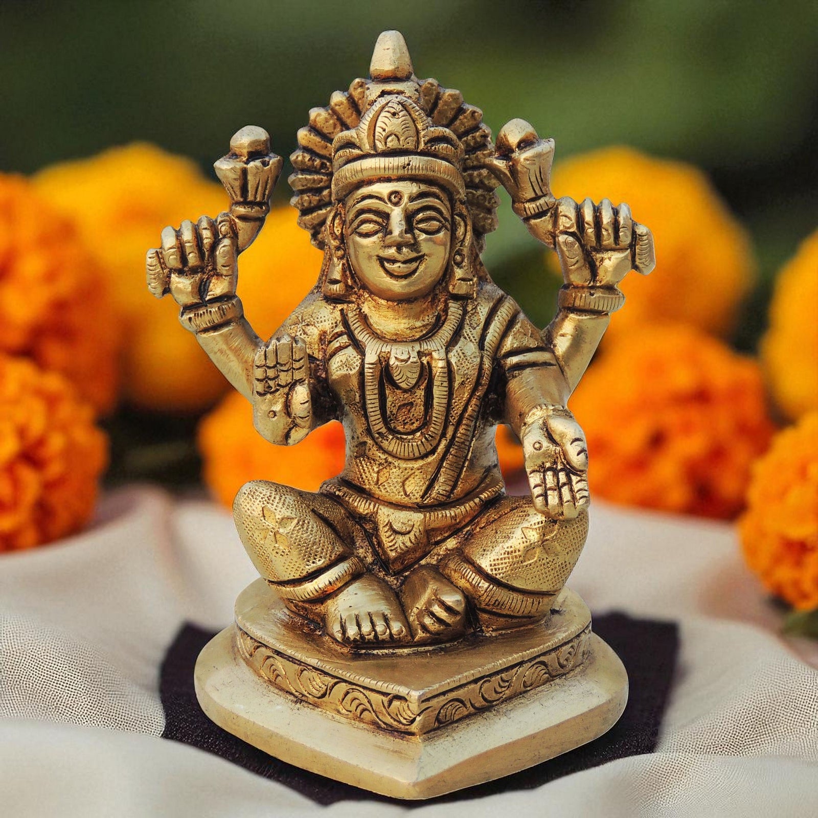 Brass Lakshmi — 4"