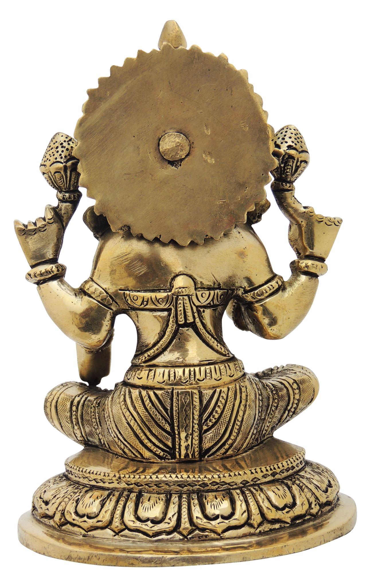 Brass Lakshmi — 7.5"