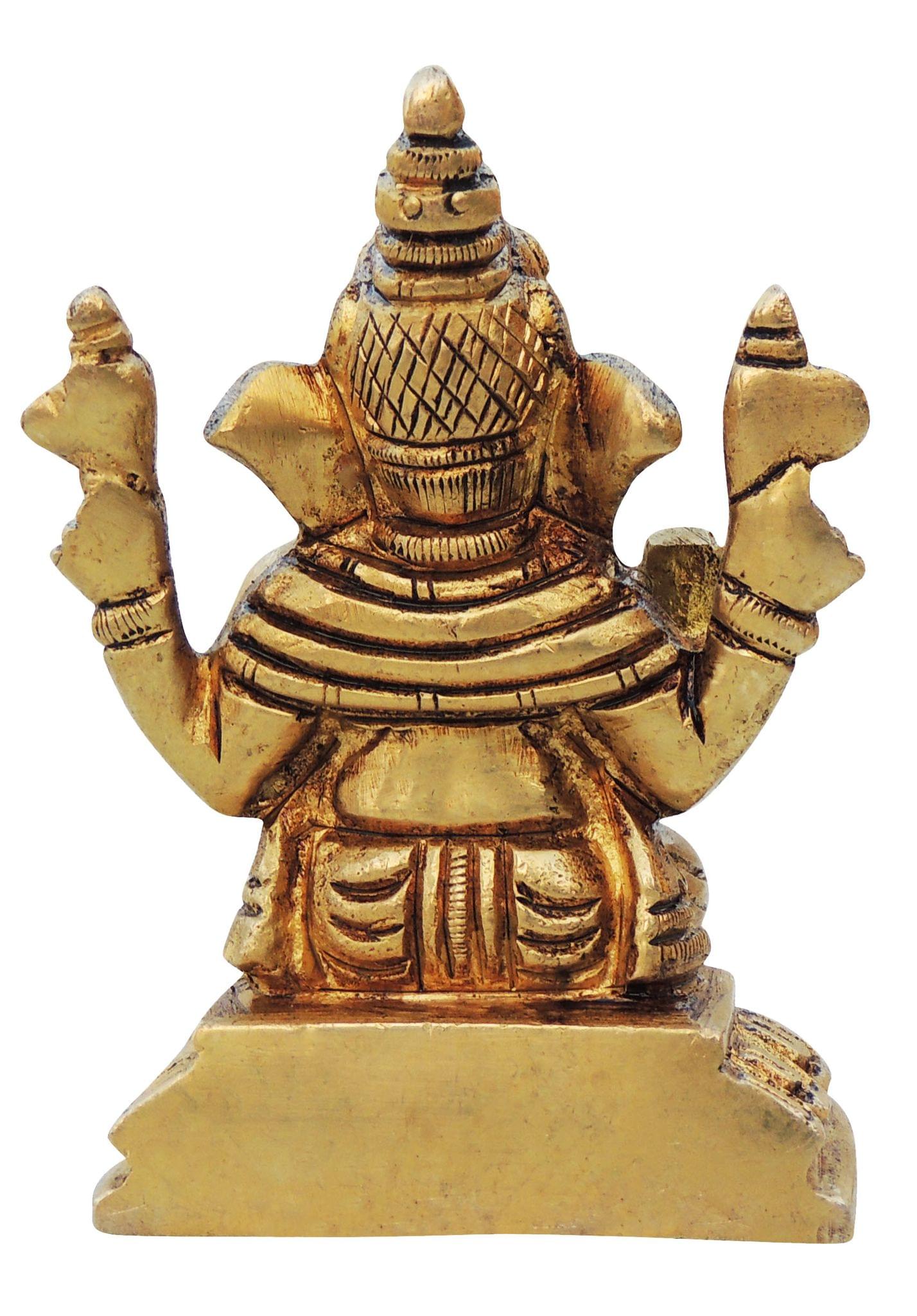 Brass Ganesh — 3.1"