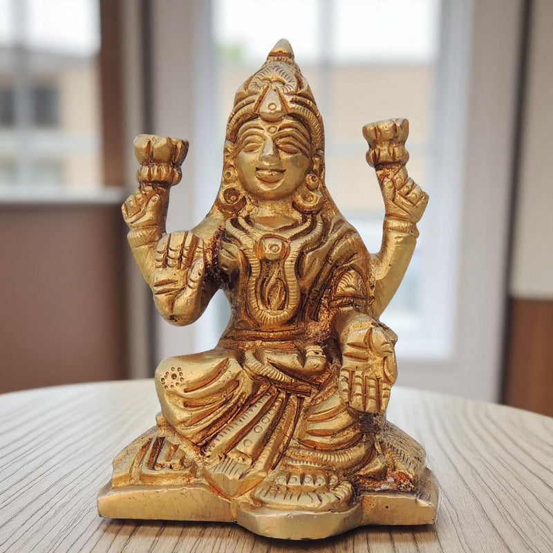 Brass Lakshmi — 3"