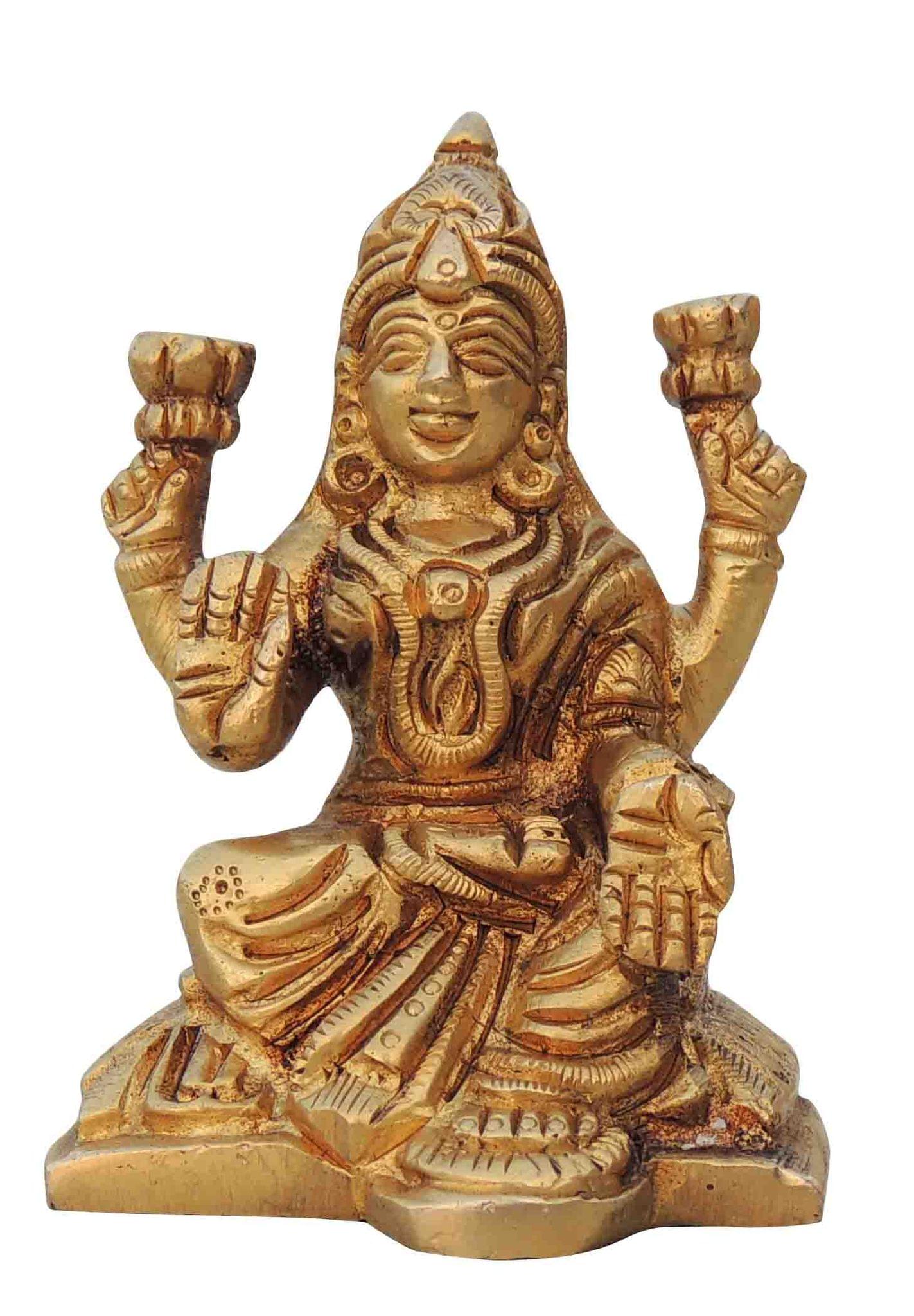 Brass Lakshmi — 3"