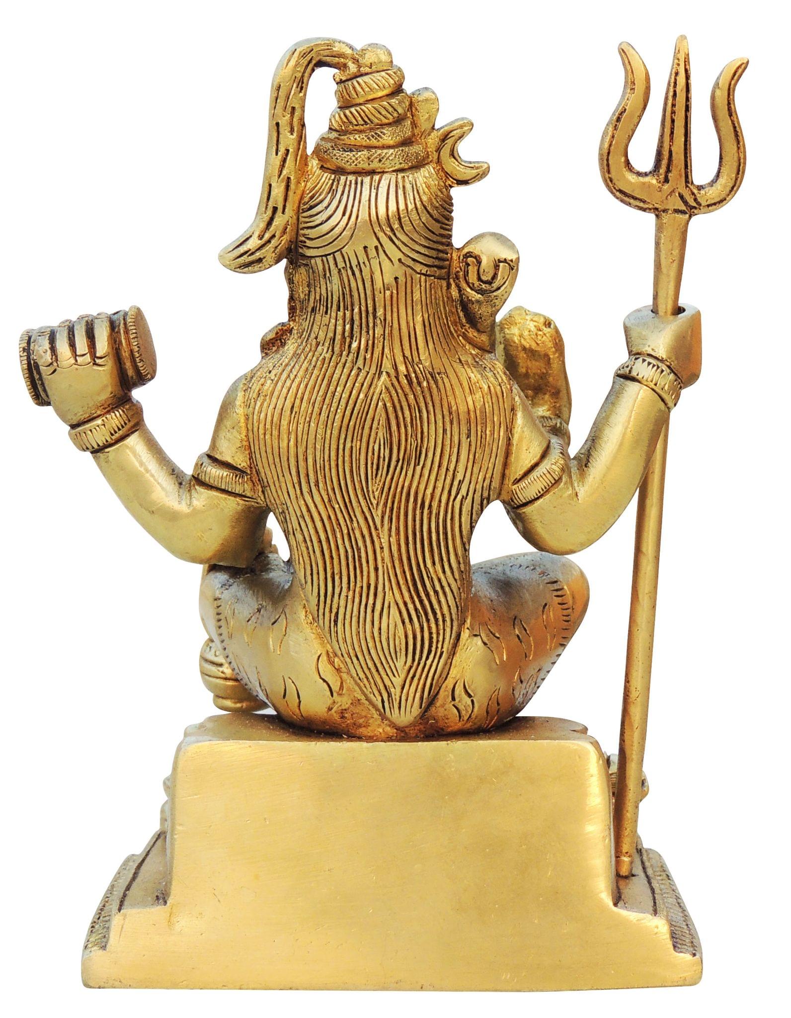 Brass Shiva — 6"