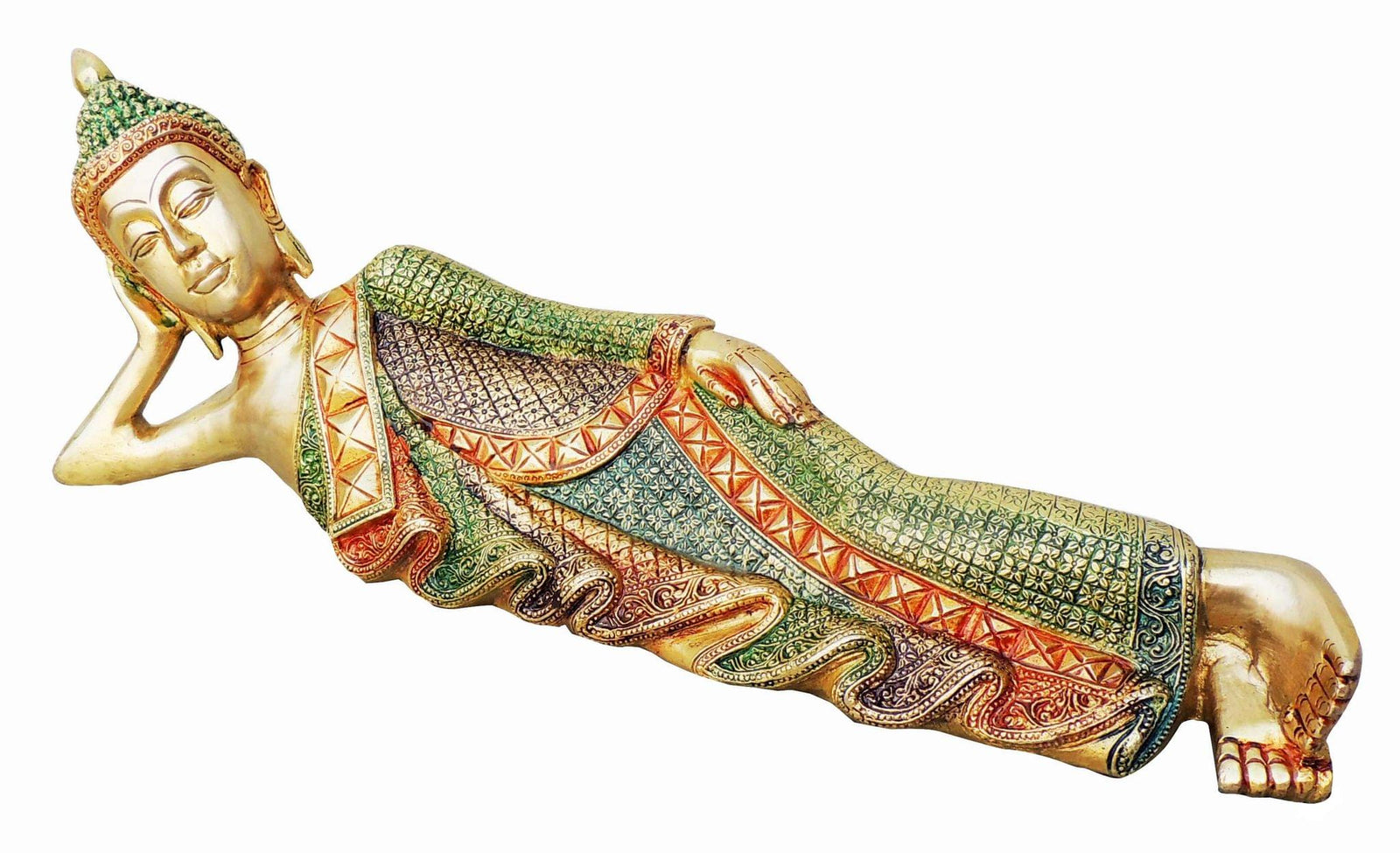 Brass Buddha — 6"