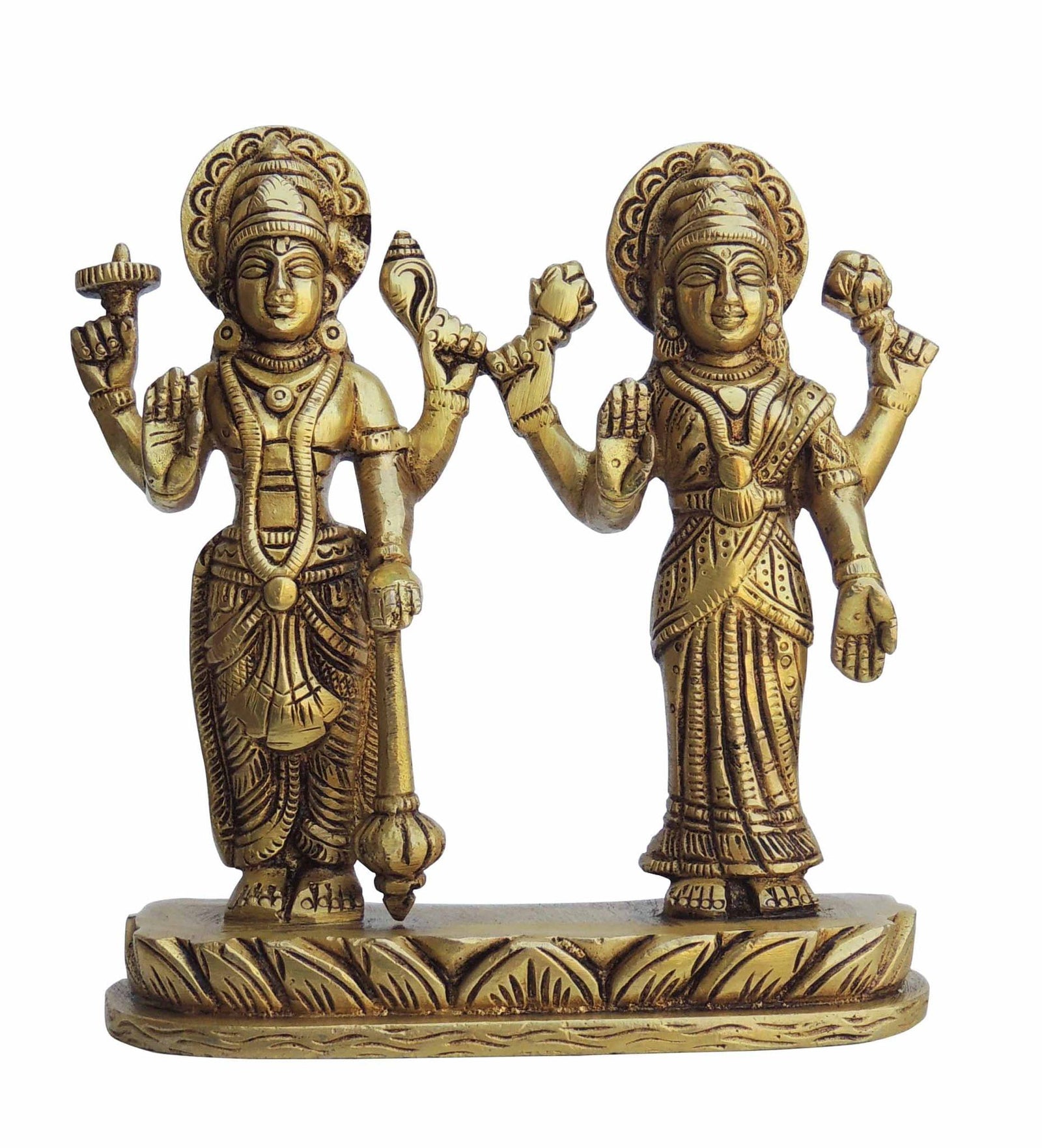 Brass Lakshmi — 5.5"