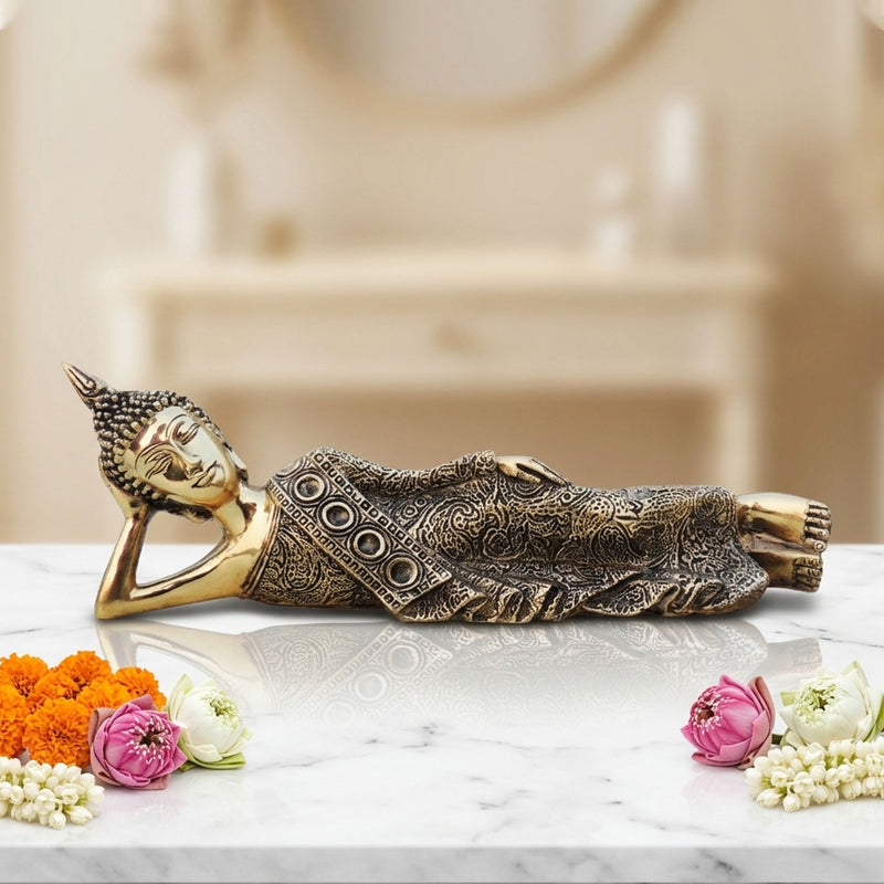 Brass Buddha — 4.5"