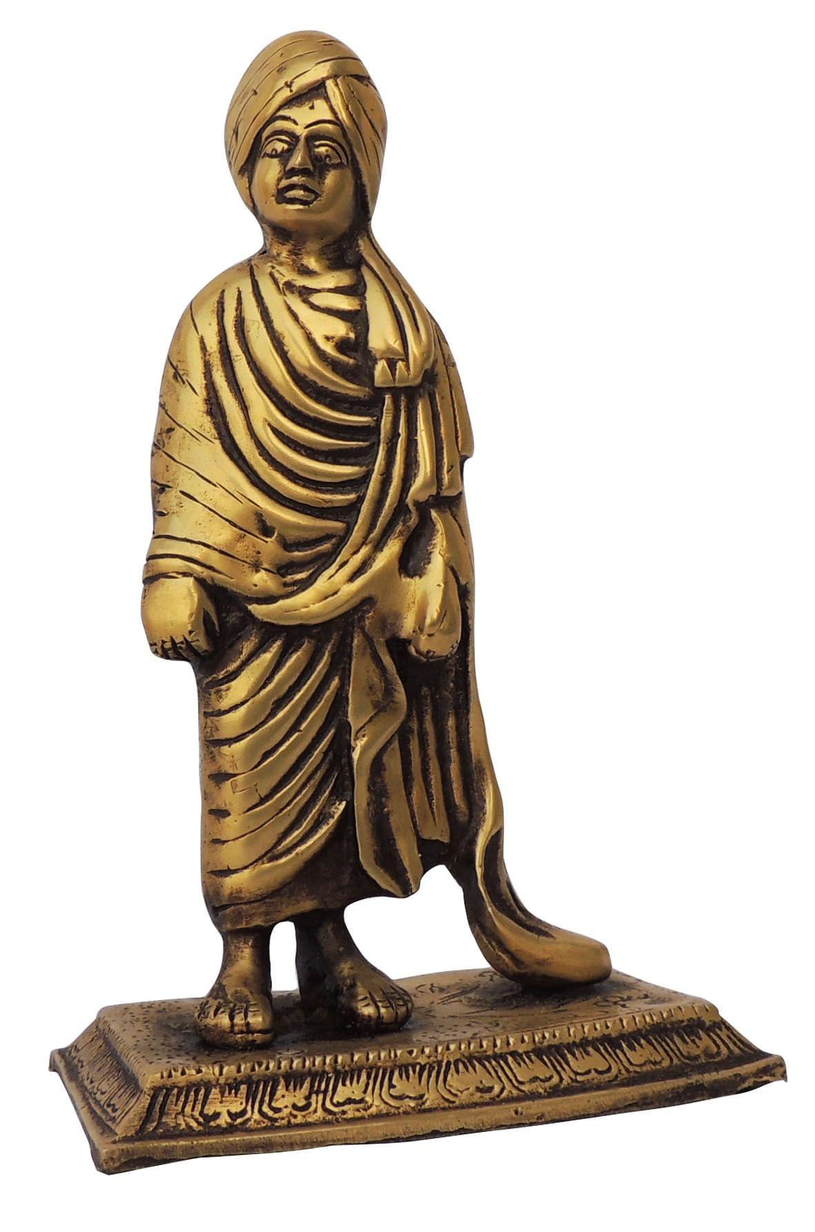 Brass Vivekanand — 8.5"