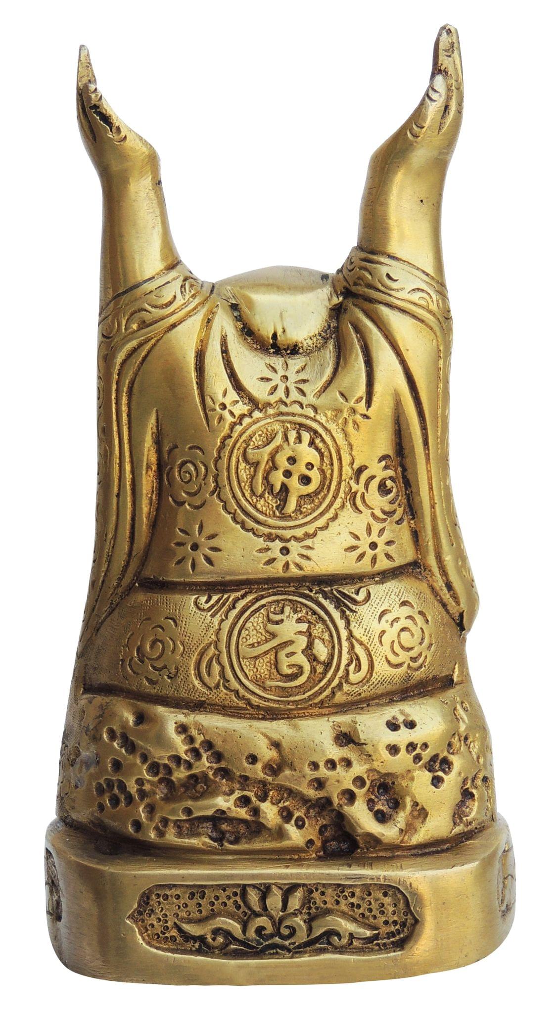 Brass Buddha — 7"