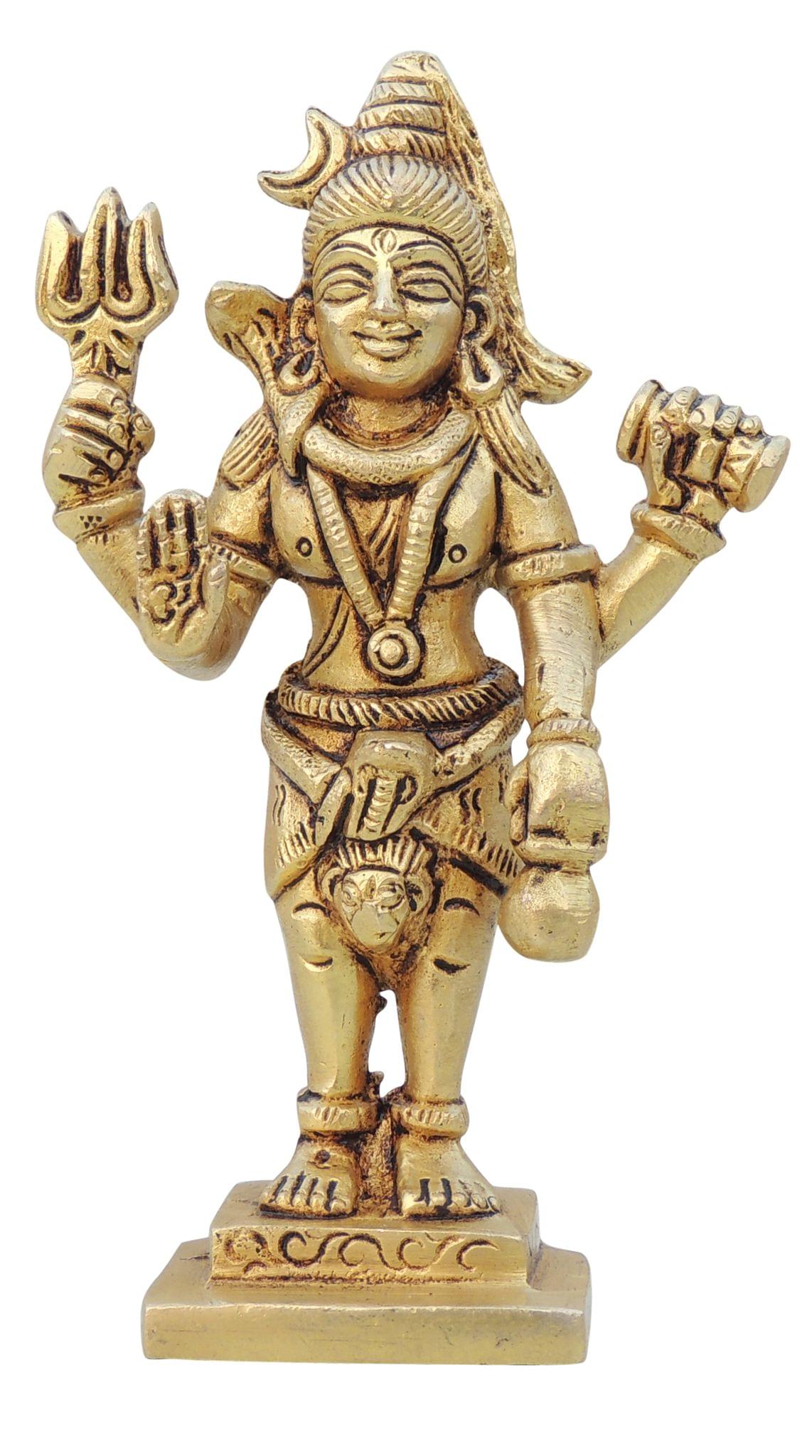 Brass Shiva — 4.5"