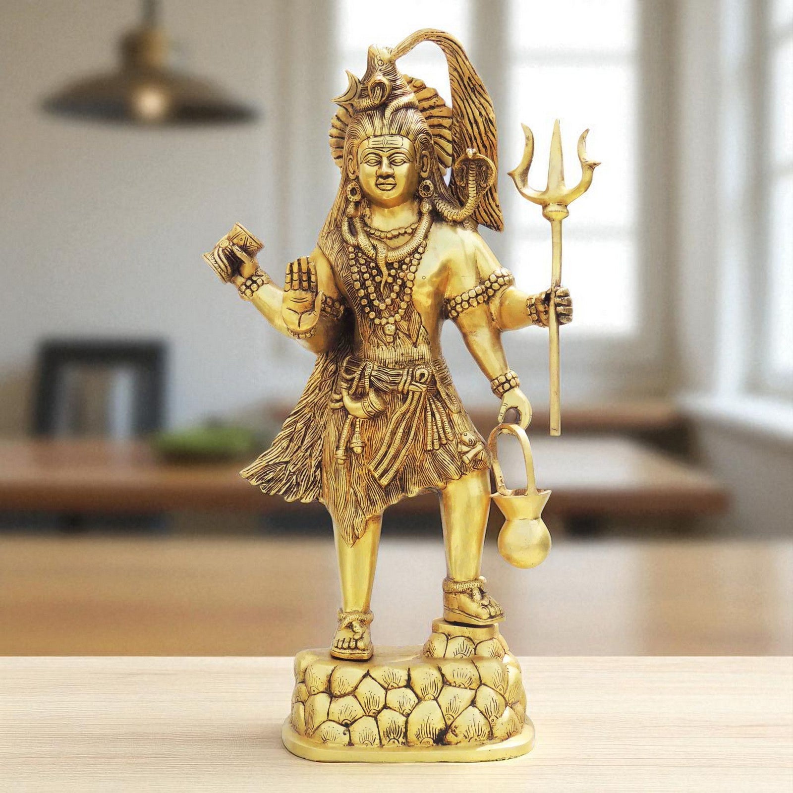 Brass Shiva — 23"