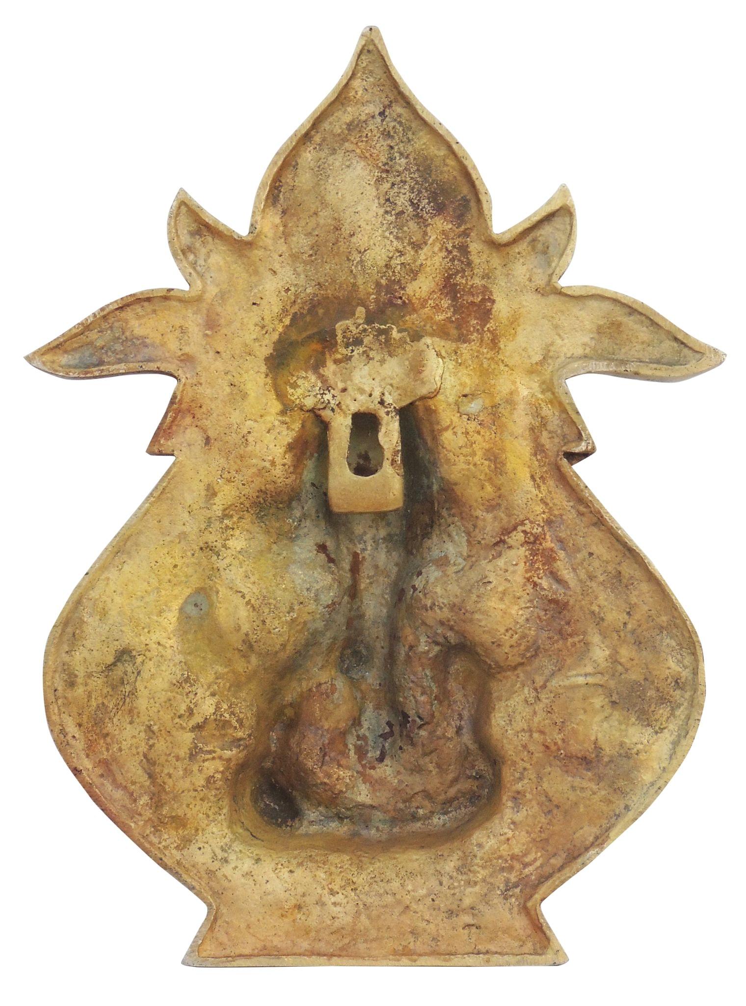Brass Ganesh — 10"