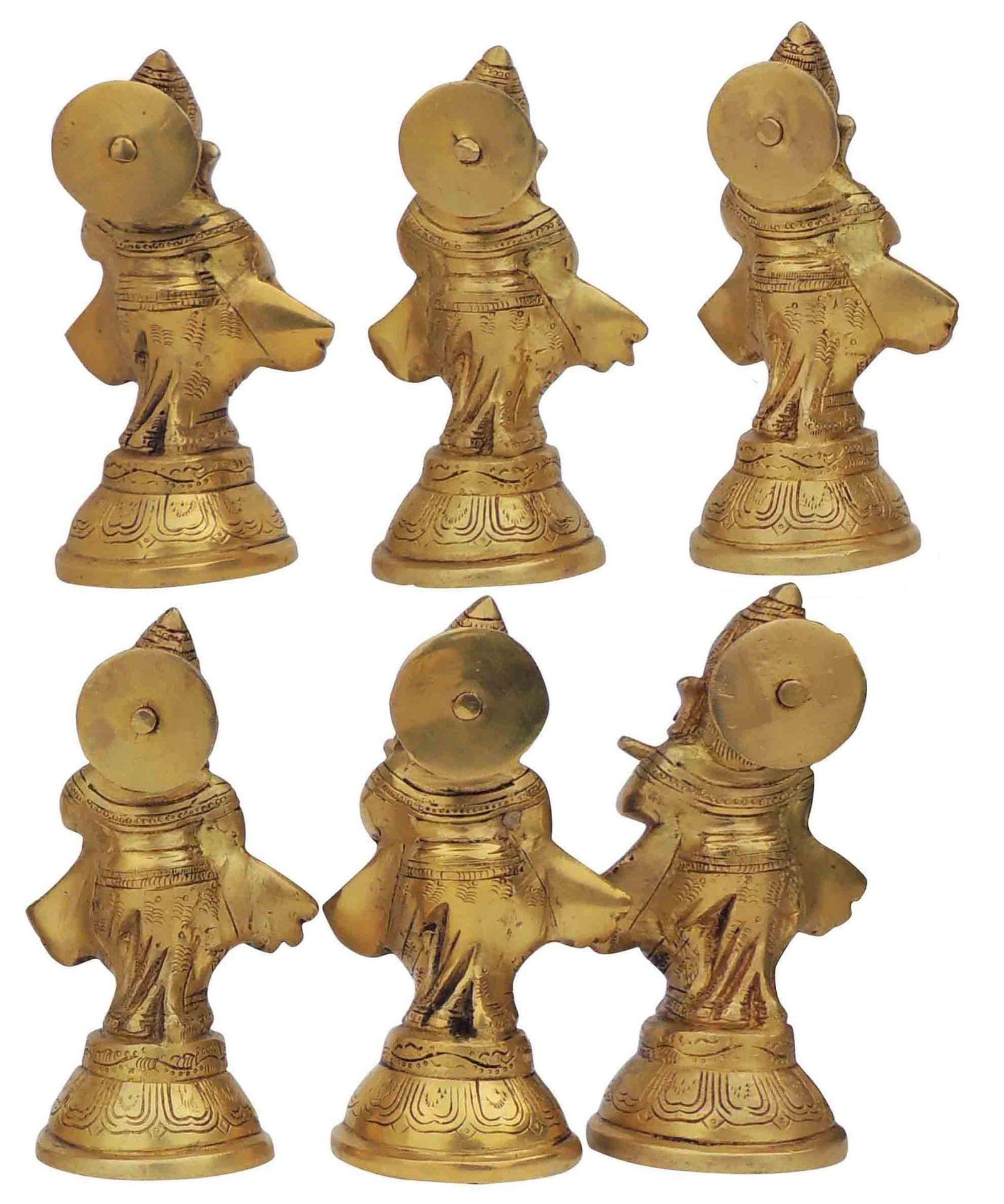 Brass Ganesh — 6"
