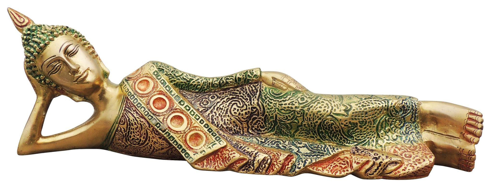 Brass Buddha — 4.2"